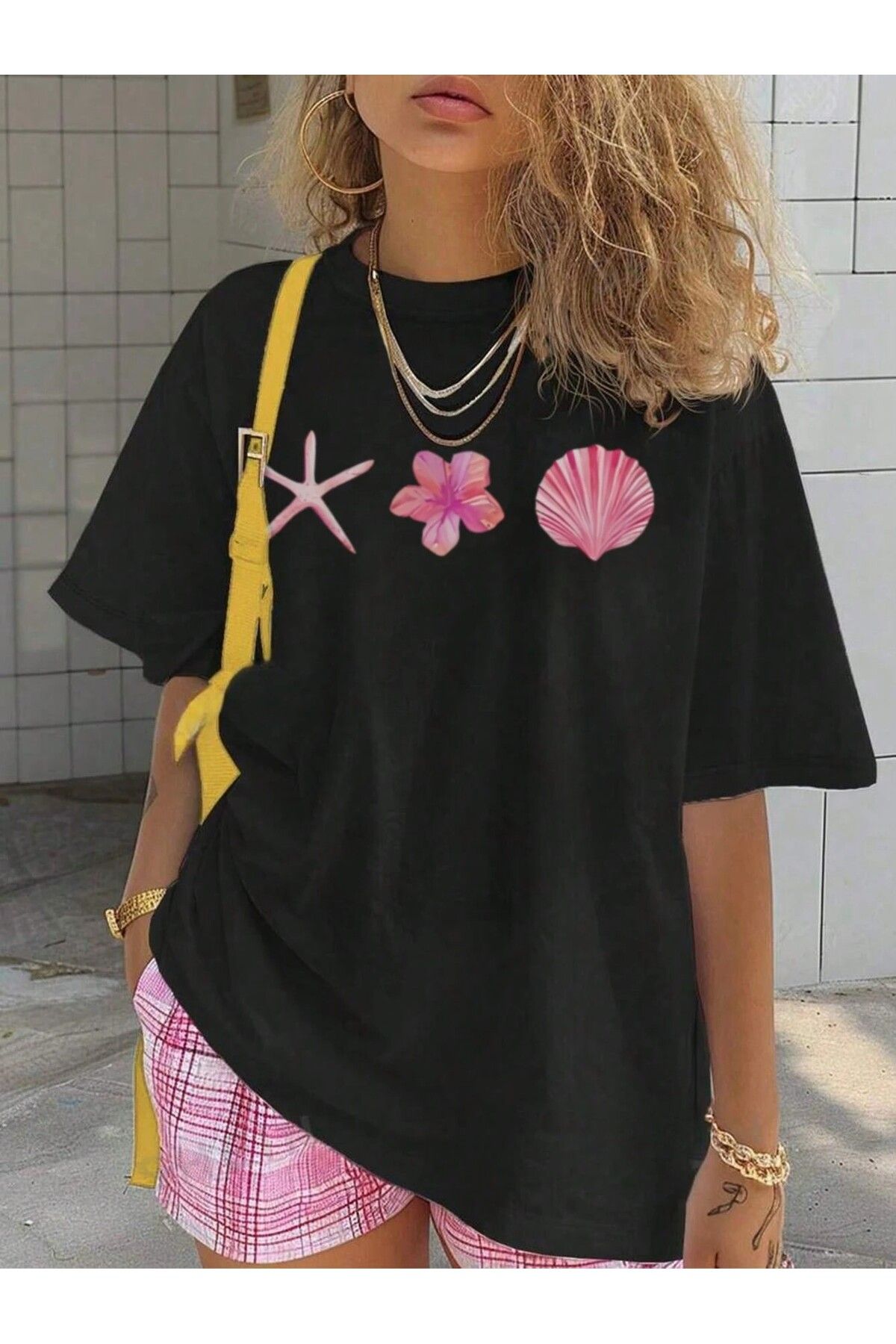 Mella&Co Unisex T-shört Baskılı T-shirt