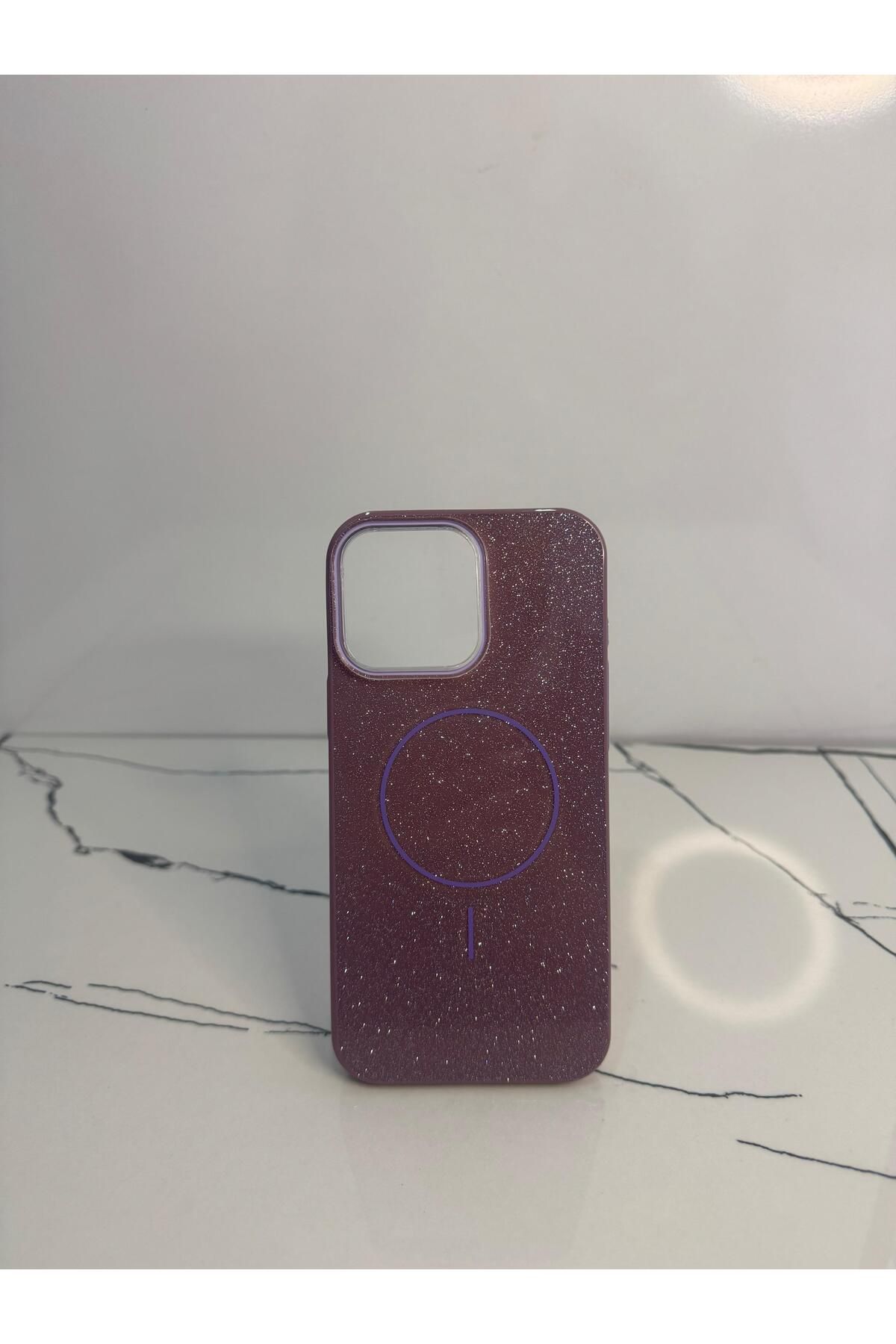 KENANGSM SİMLİ İPHONE 16 PRO MAX MAGE SAFE ŞARJ ÖZELLİKLİ ESNEK KAPAK