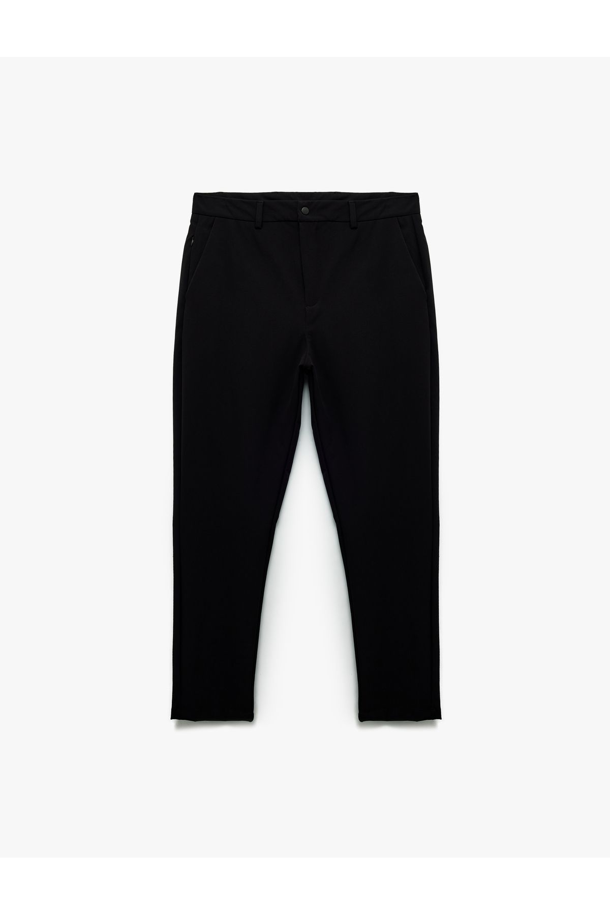 Koton Slim Fit Cep Detaylı Düğmeli Esnek Kumaş Pantolon