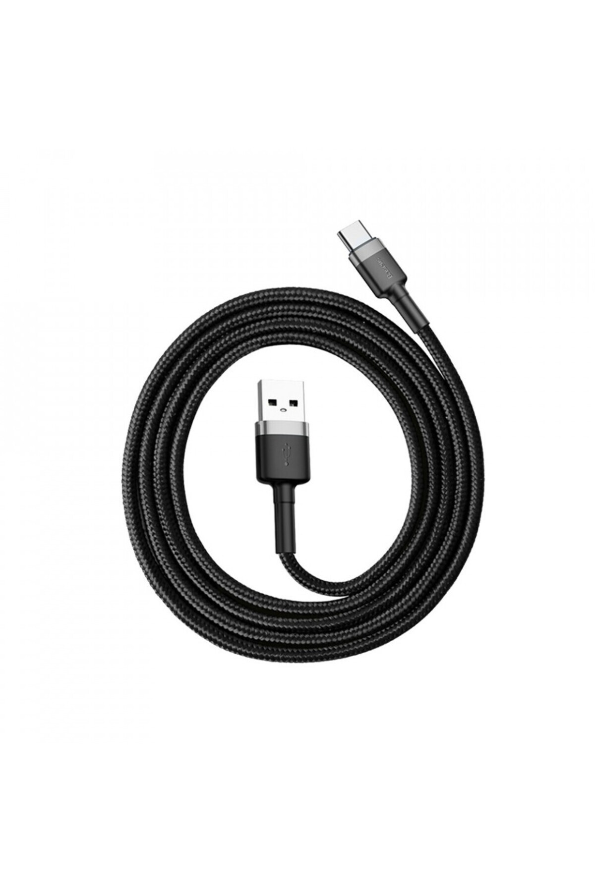 Baseus-USB to Type-C data cable, 3A, 1m, Cables - Black Gray 5