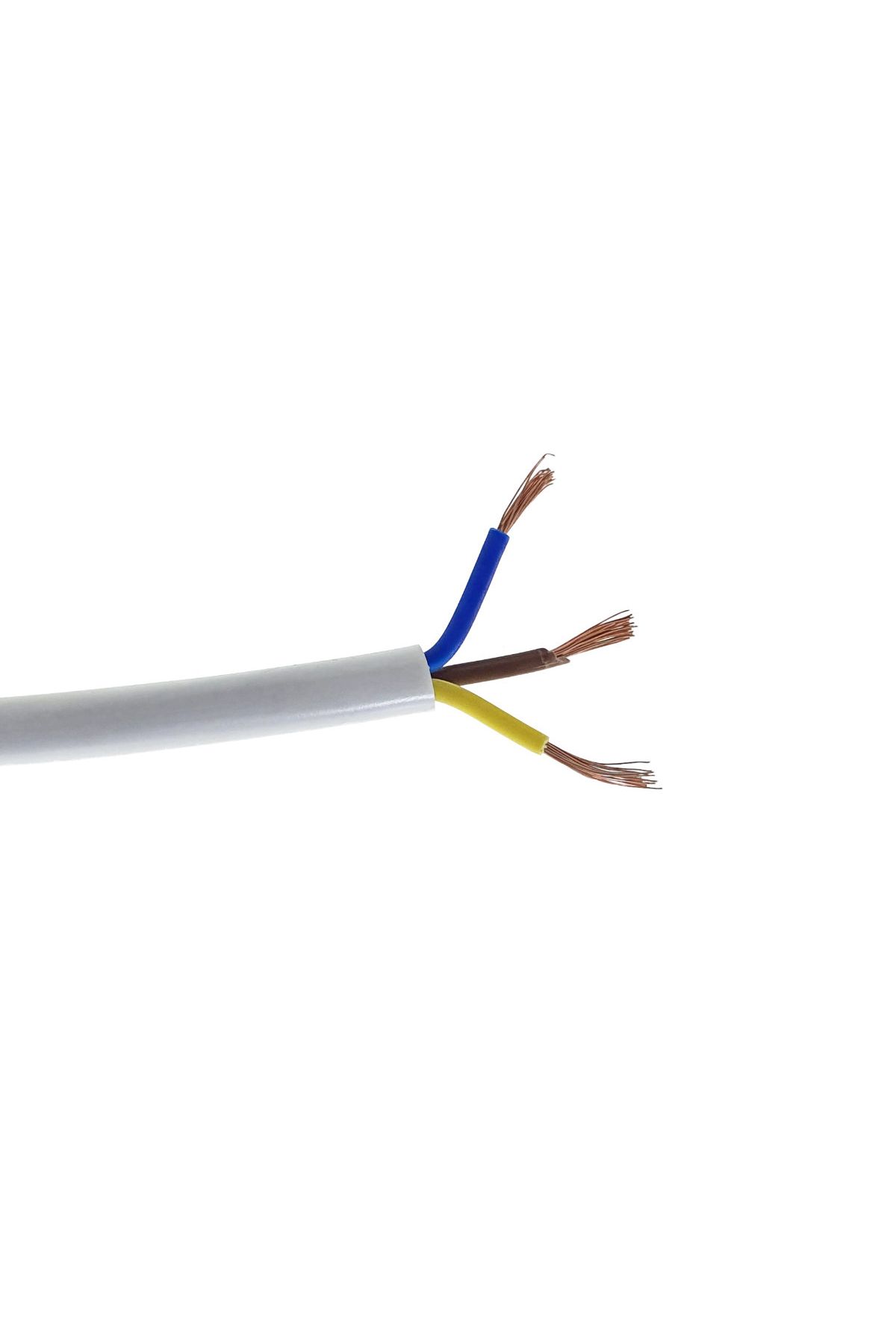 OEM-MYYM electrical cable roll, 3 x 0.75 mmp, copper, 100m, CEMYYM-3-0.75MM-WH, 3C, 300/500V, white 4
