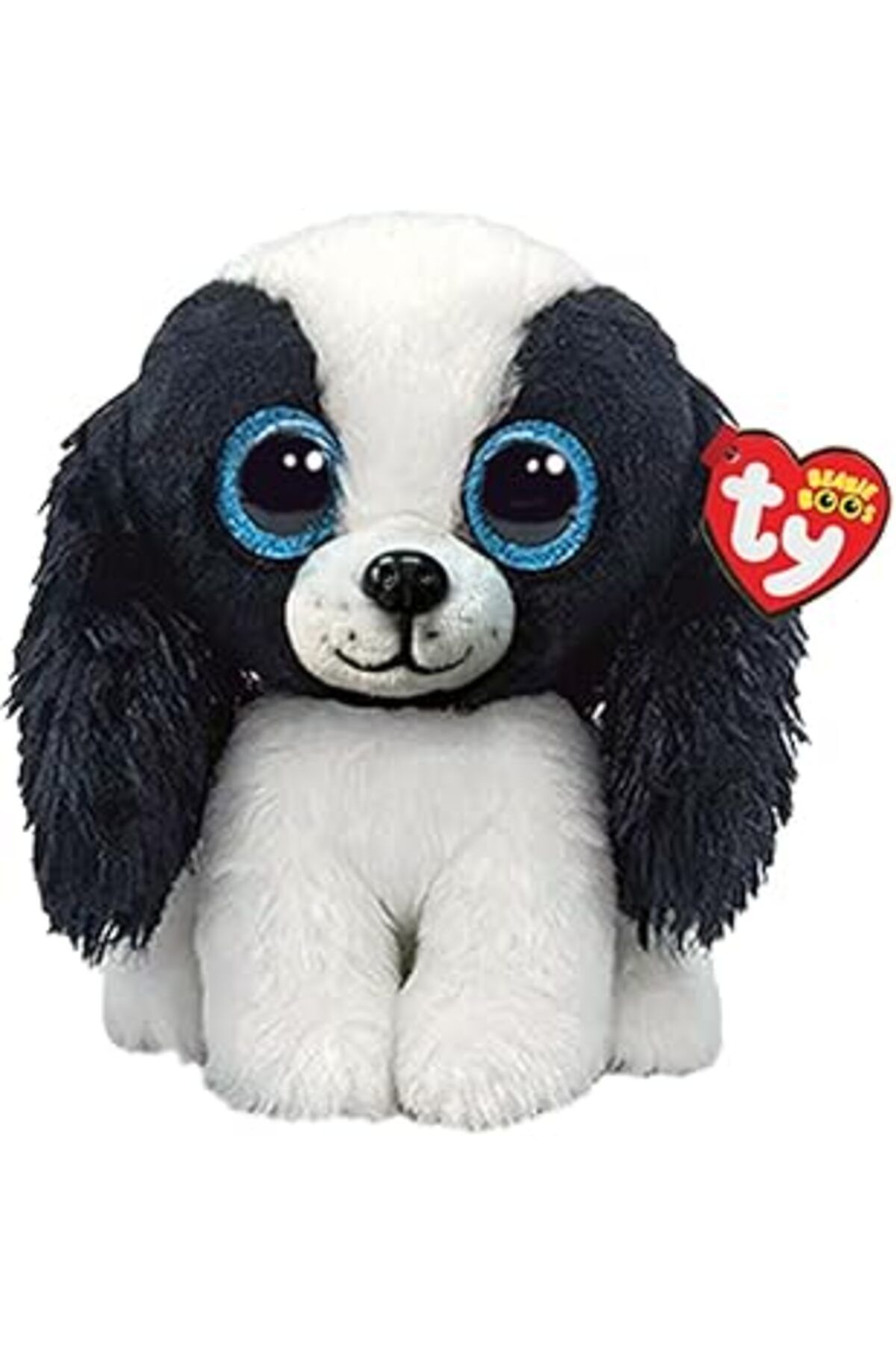 Mu Art Ahşap Ty Beanie Boos Ty Sissy Köpek Beanie Boo Regular | Beanie Baby Yumuşak Peluş Oyuncak | Koleksiyon P
