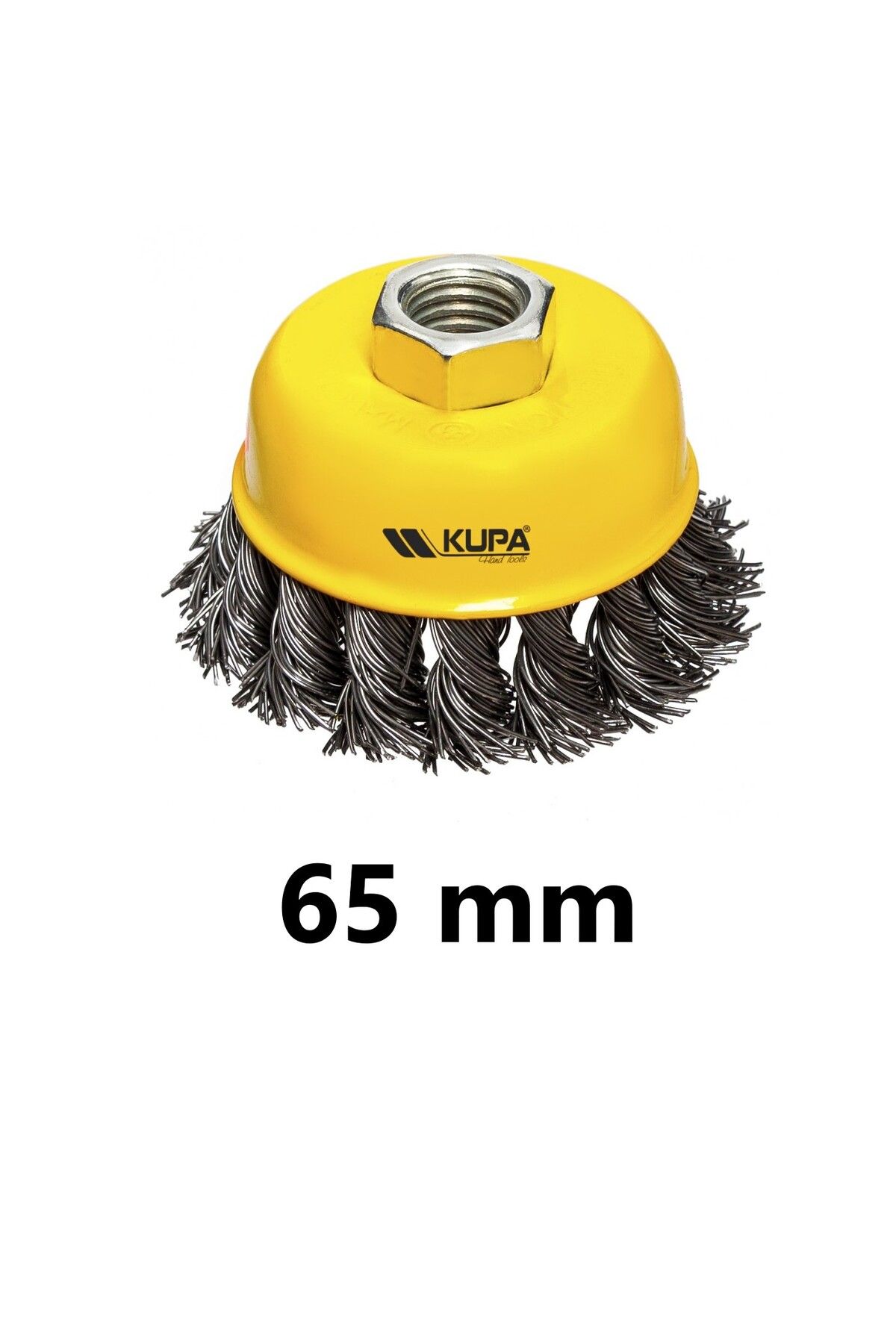 Kupa 65 mm Burgulu Çanak Fırça