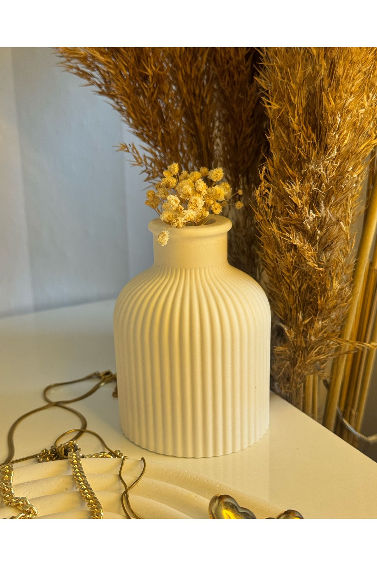 yeyu candles boho beton mini vazo