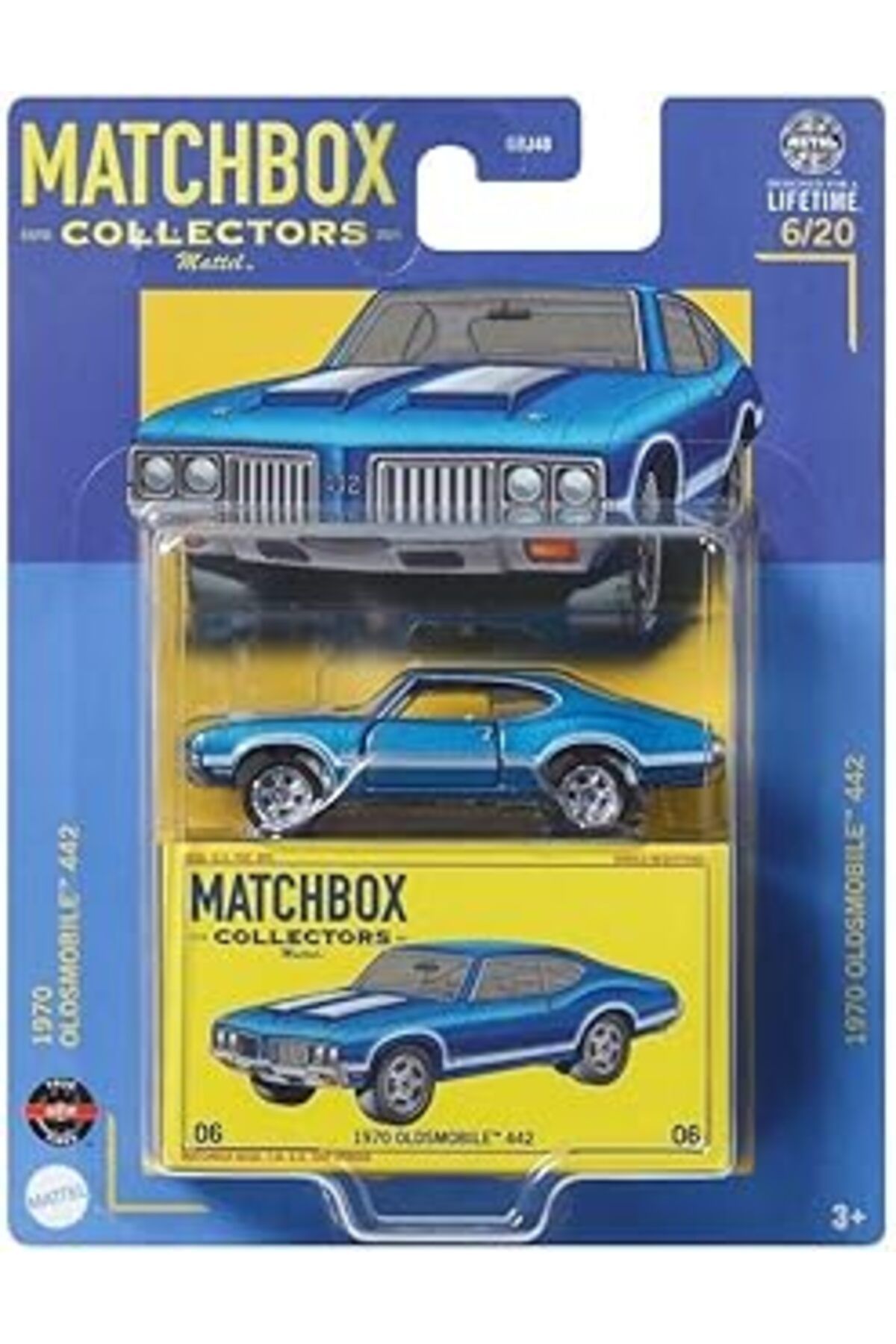 Mu Art Ahşap Koleksiyon Araçlar Hvw12 1970 Oldsmobile 442