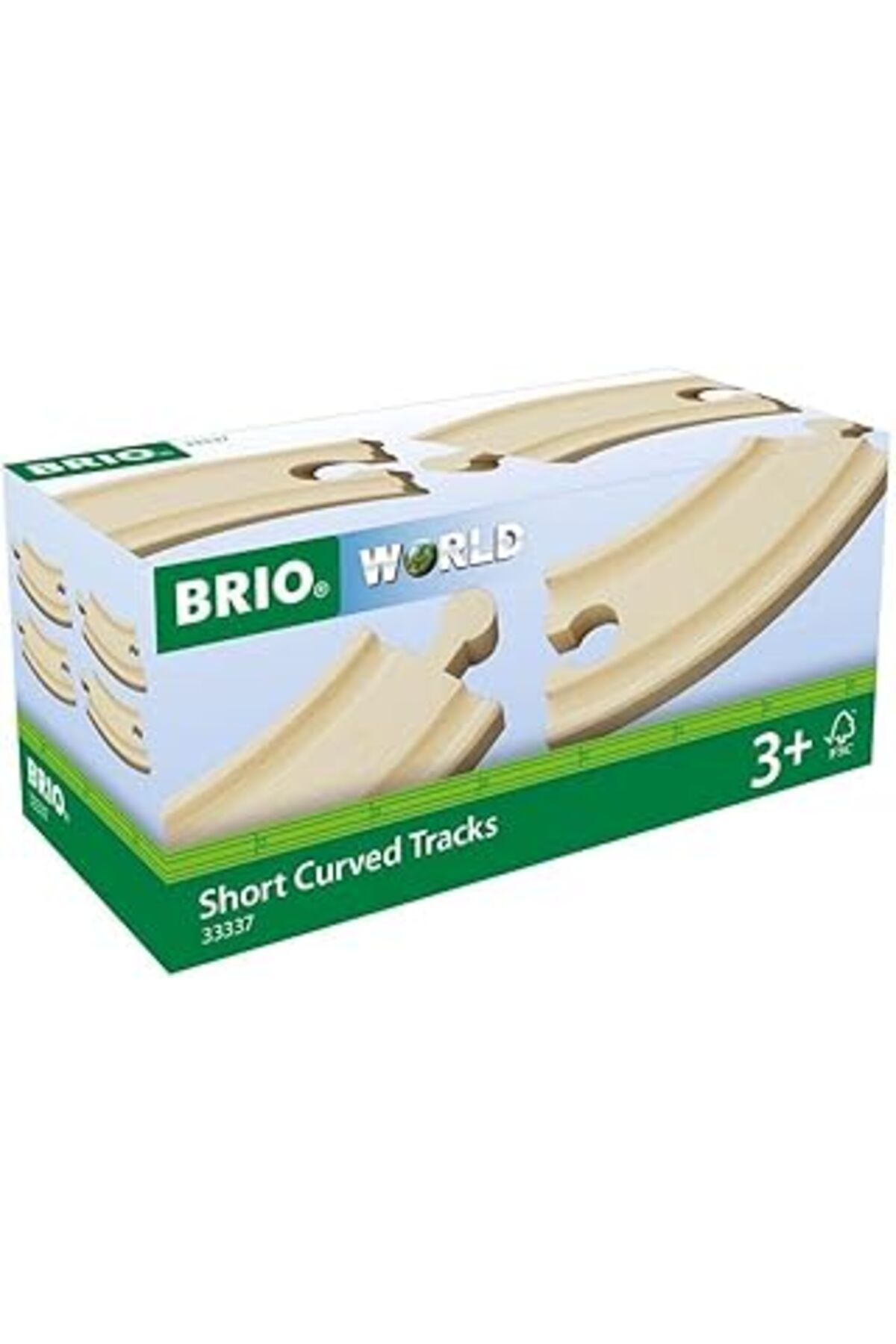 TBSProjects Brio World 33337 Kısa Kıvrık Raylar
