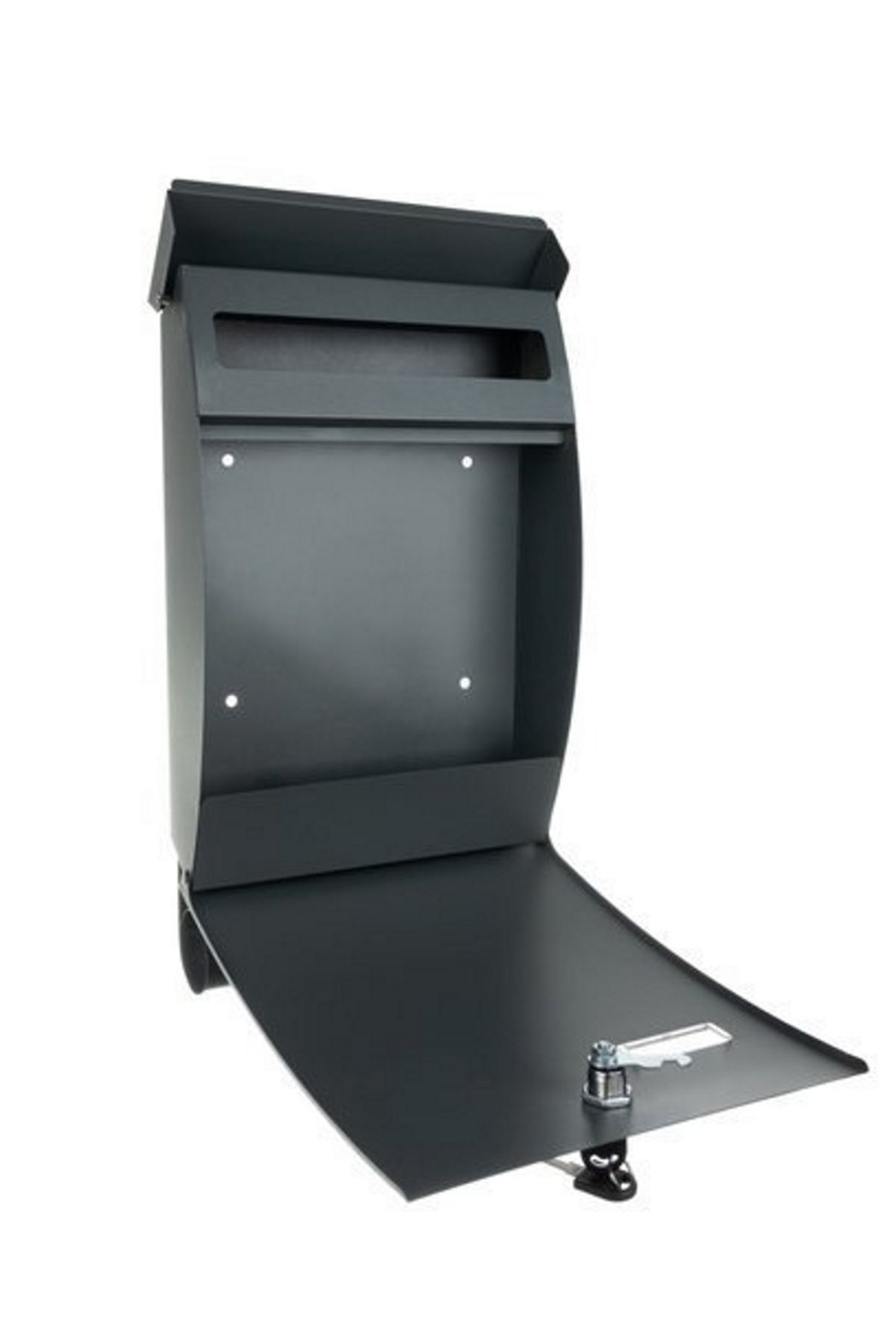 ideal STORE-idealStore XmailBox Mailbox, Galvanized Steel, includes Installation Kit, Window with Visor 4