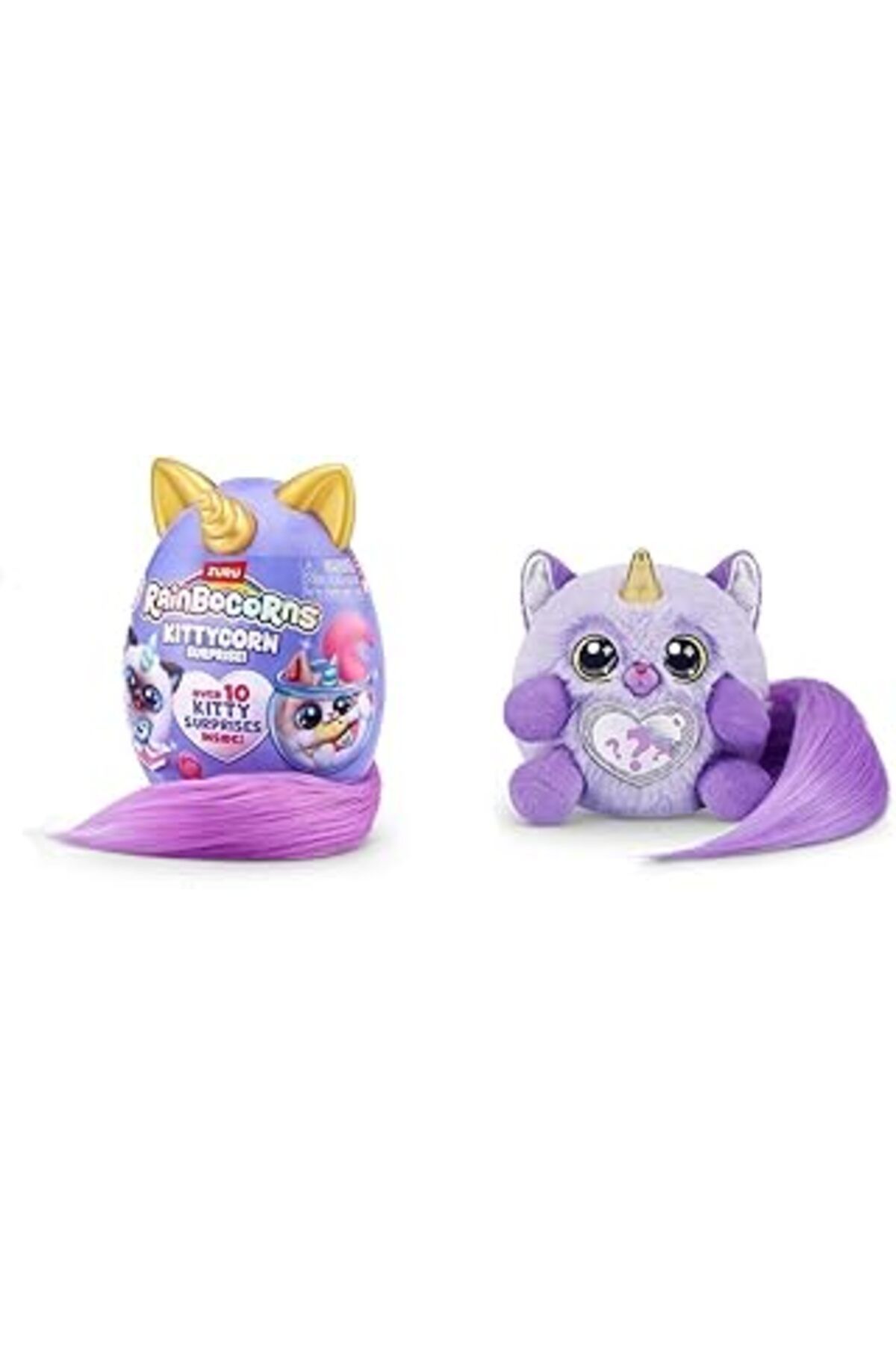 Mu Art Ahşap Rainbocorns S3-92104 Kittycorn Sürpriz Krem Kuyruk