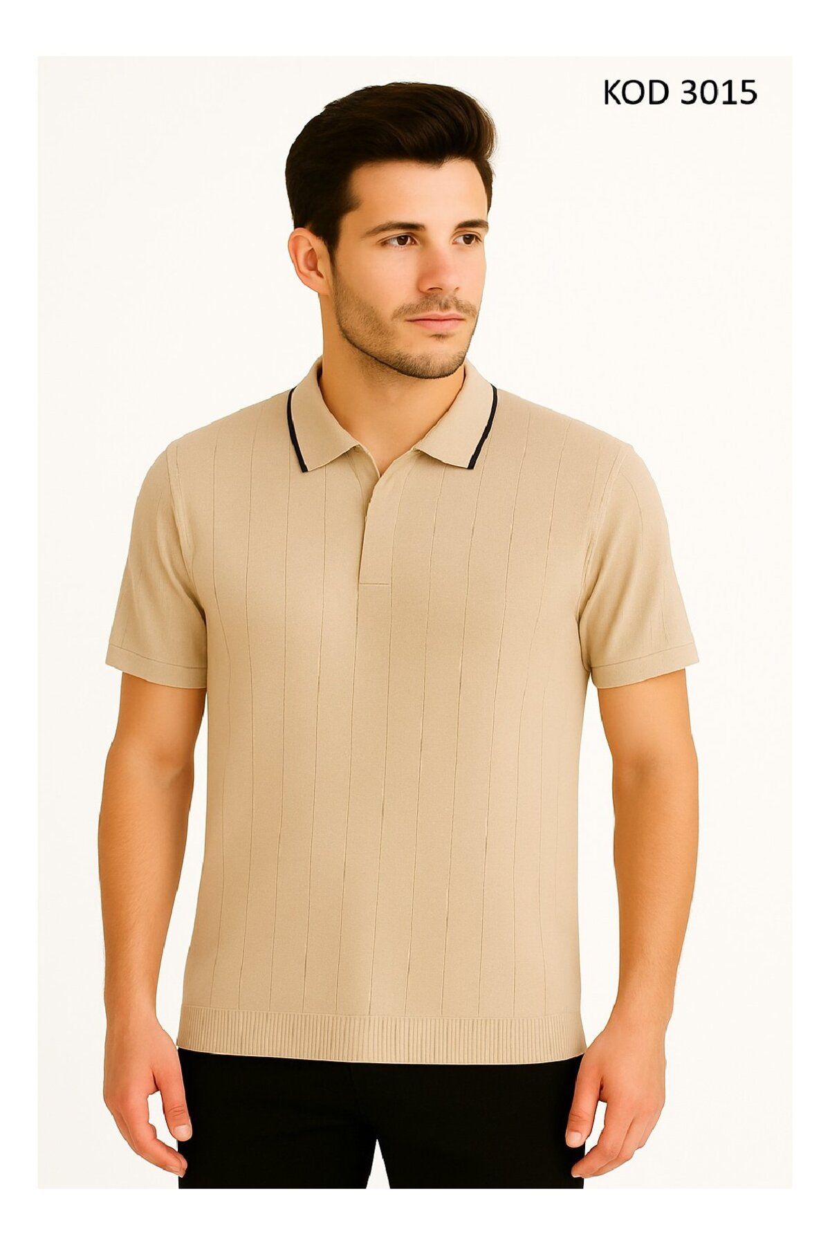 Duss Erkek Polo Yaka Triko T-Shirt