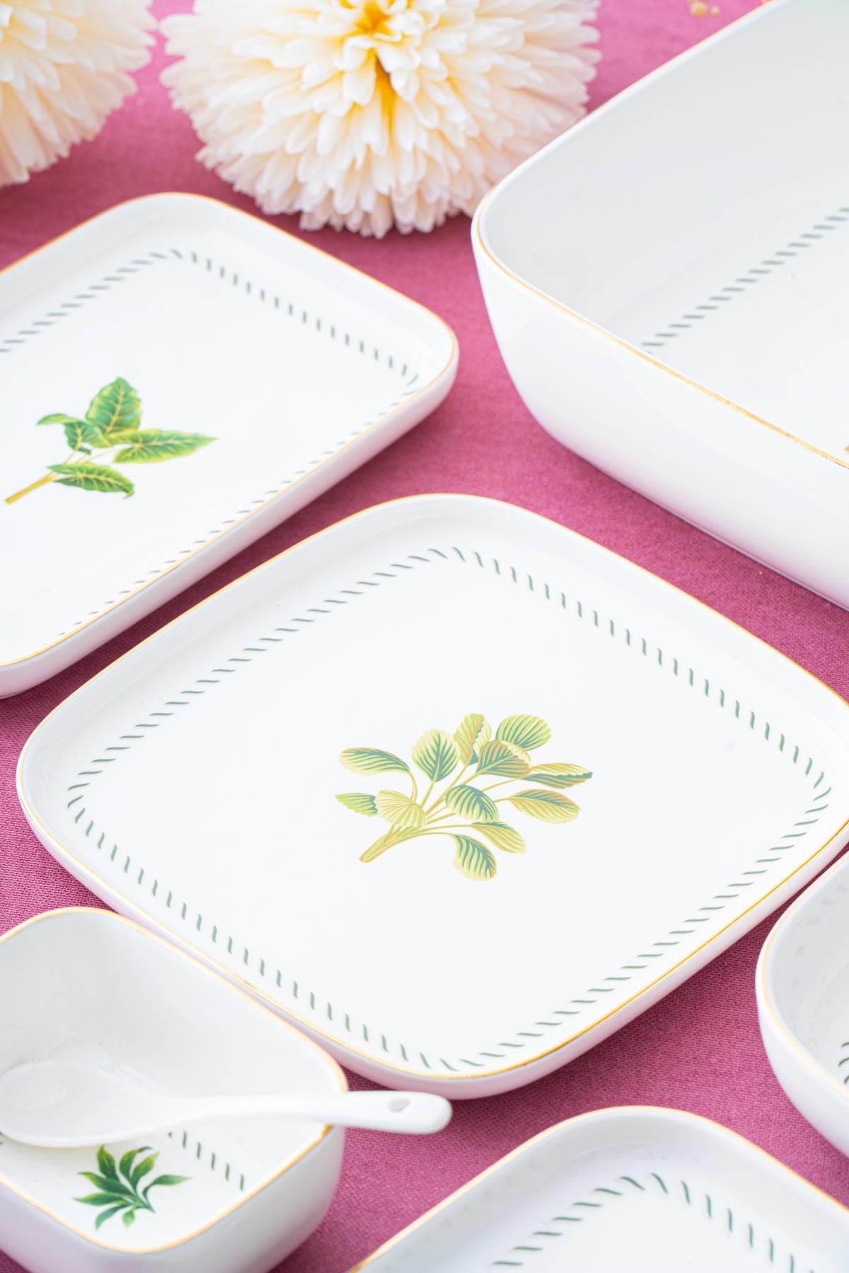 ACAR-Leona 6-Person 45 Piece Breakfast & Dinner Set 6