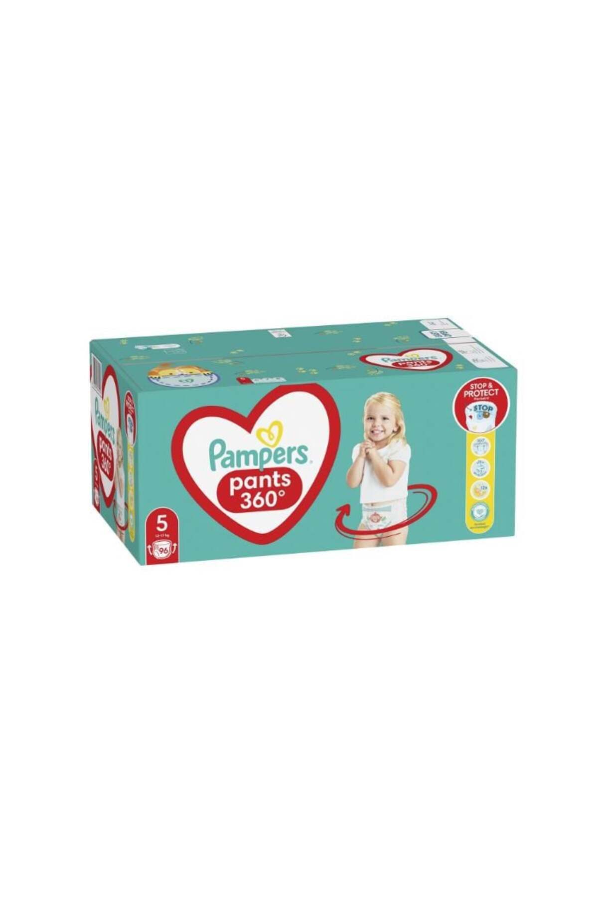 Pampers Παντελόνια Mega Box, Μέγεθος 5, 12-17 kg, 96 τεμάχια