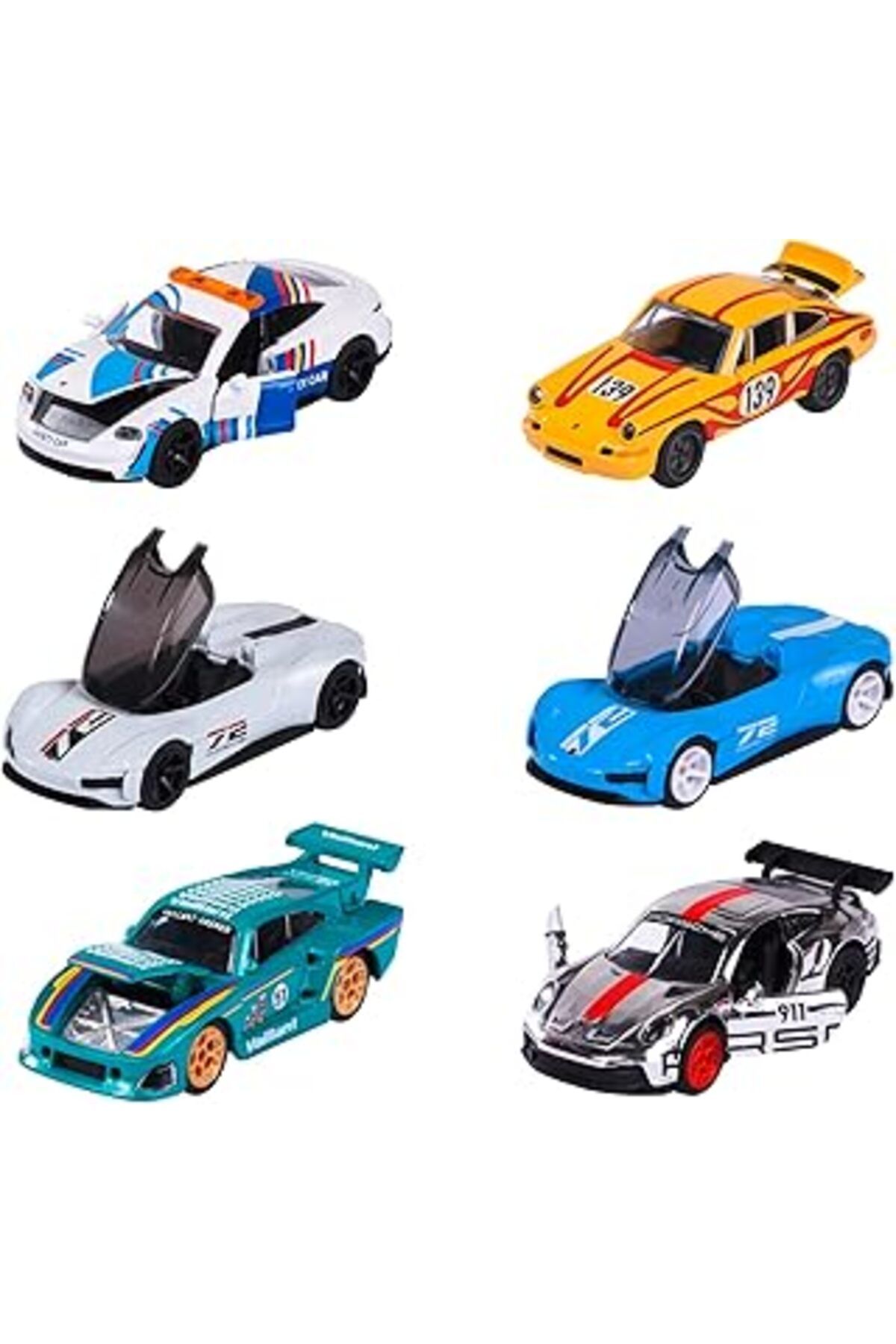 Mu Art Ahşap Majorette Porsche Motorsport Deluxe Araçlar - Taycan Turbo S 212053161