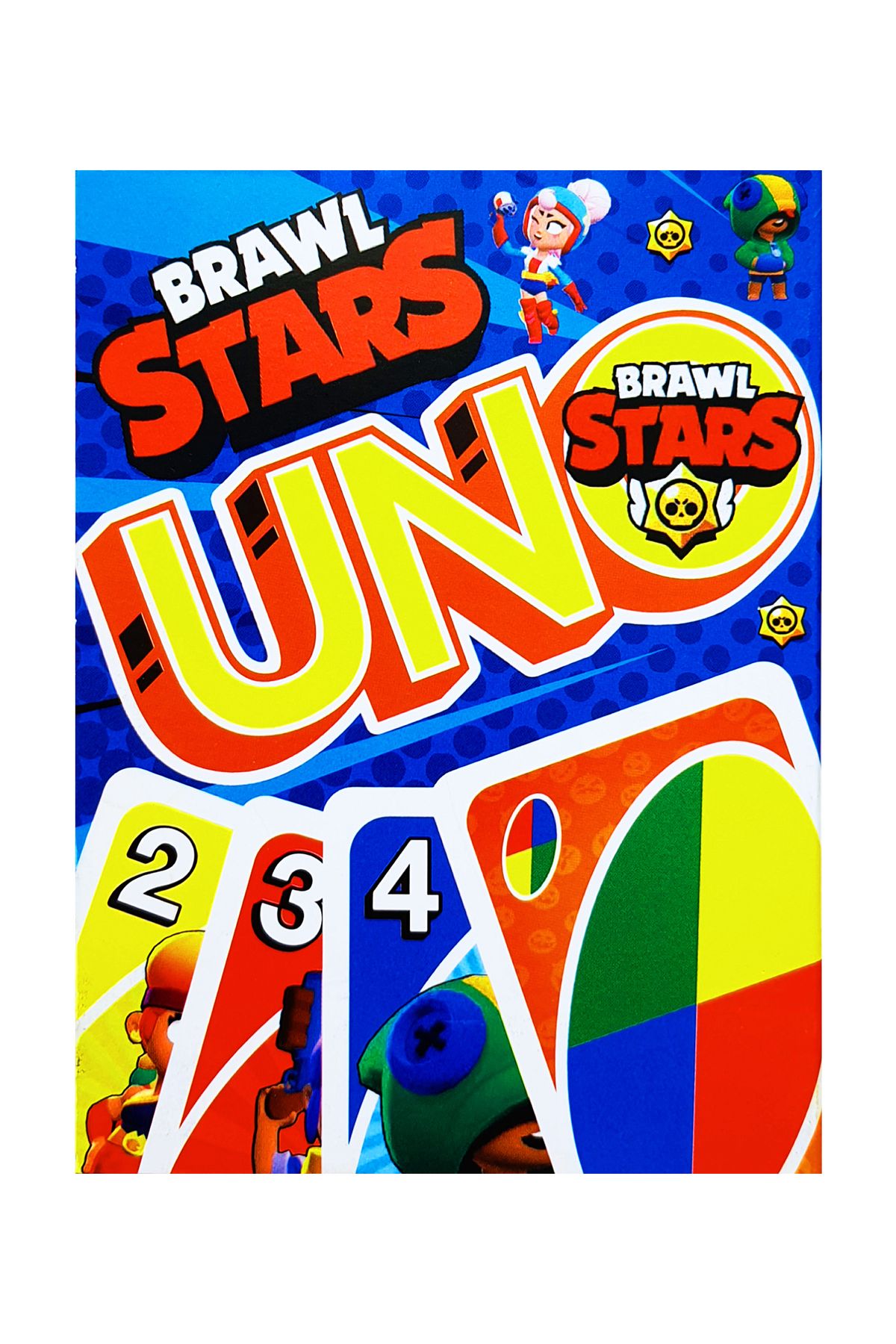 POPKONSOL Uno Brawl Stars Oyun Kartı Resimli Uno Oyun