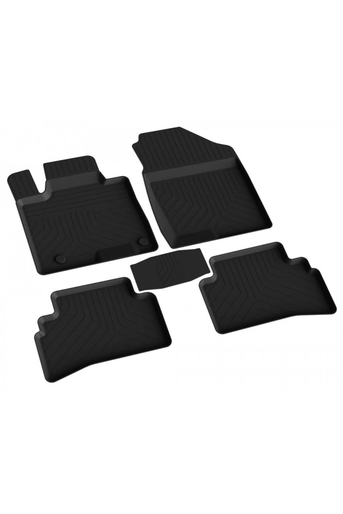 ferrous autoaccessories Hyundai Tucson 1 Ferrous 4D Havuzlu Kauçuk Paspas 2004 2010