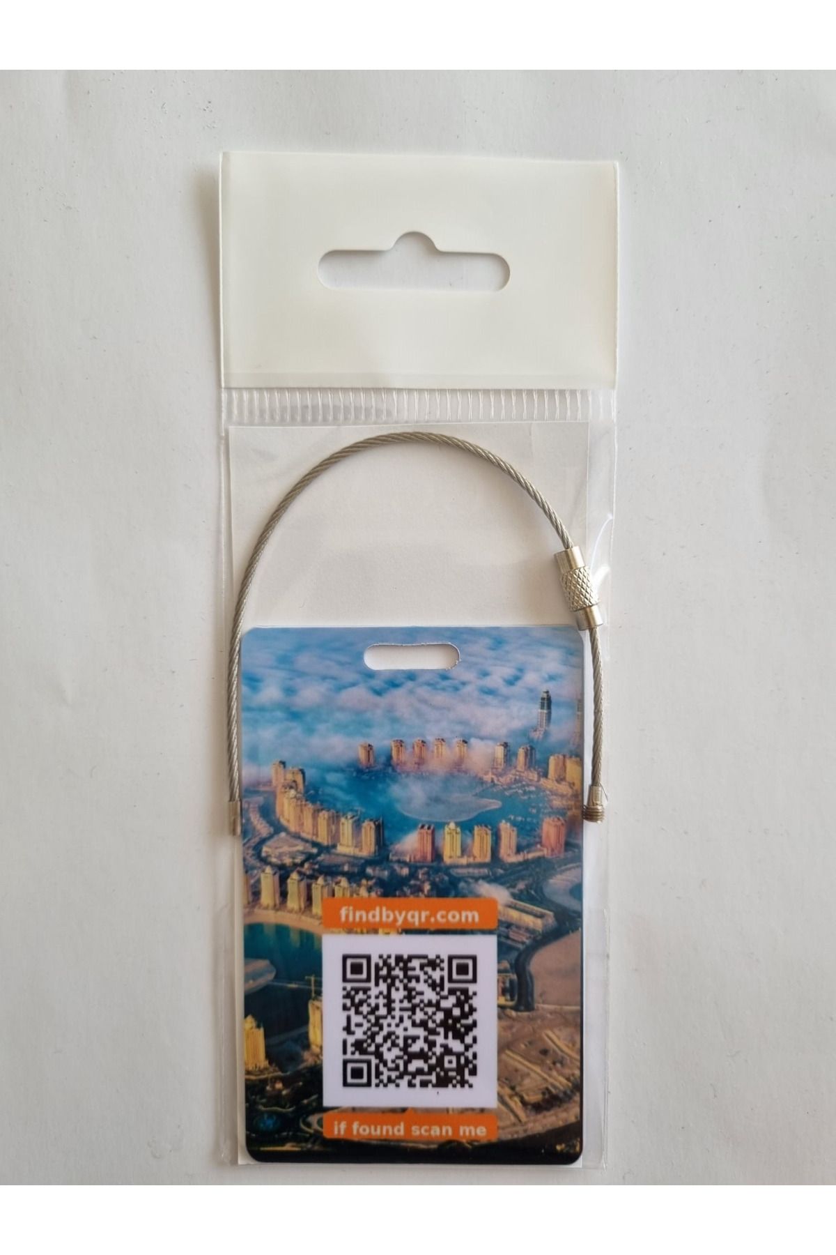 DEMSOFT Bavul Etiketi Qr Kodlu Katar