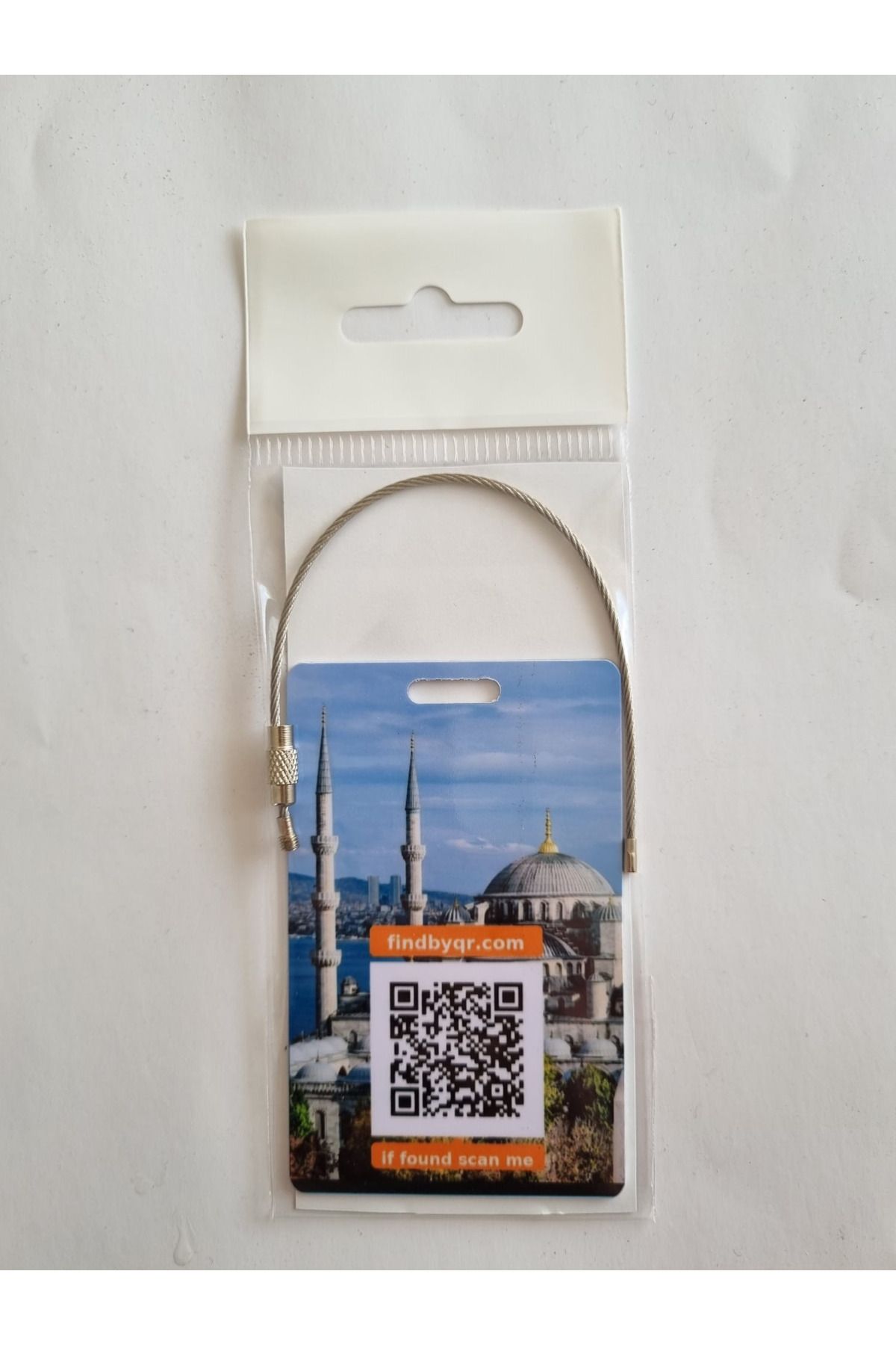 DEMSOFT Bavul Etiketi Qr Kodlu Sultanahmet