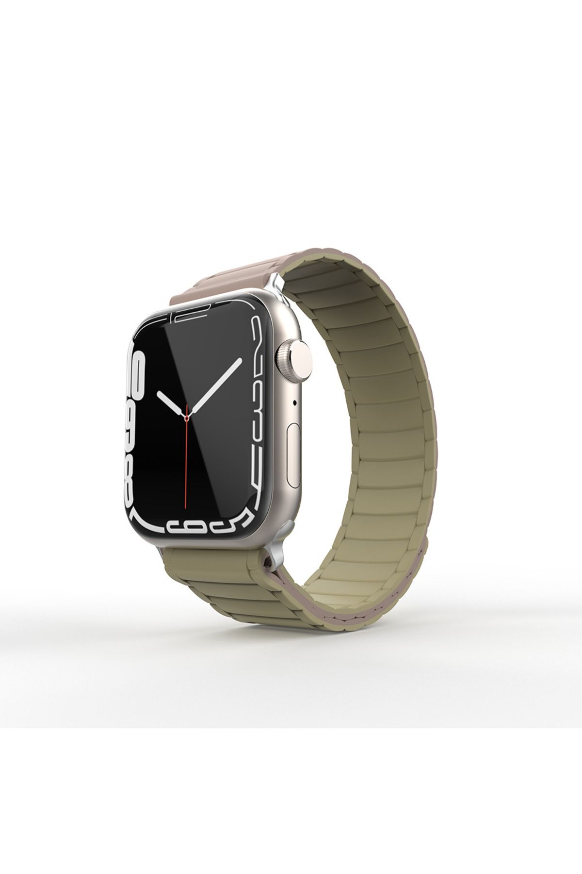 Megafox Teknoloji Apple Watch 42mm Uyumlu Zore KRD-122 Silikon Kordon Strap Kayış