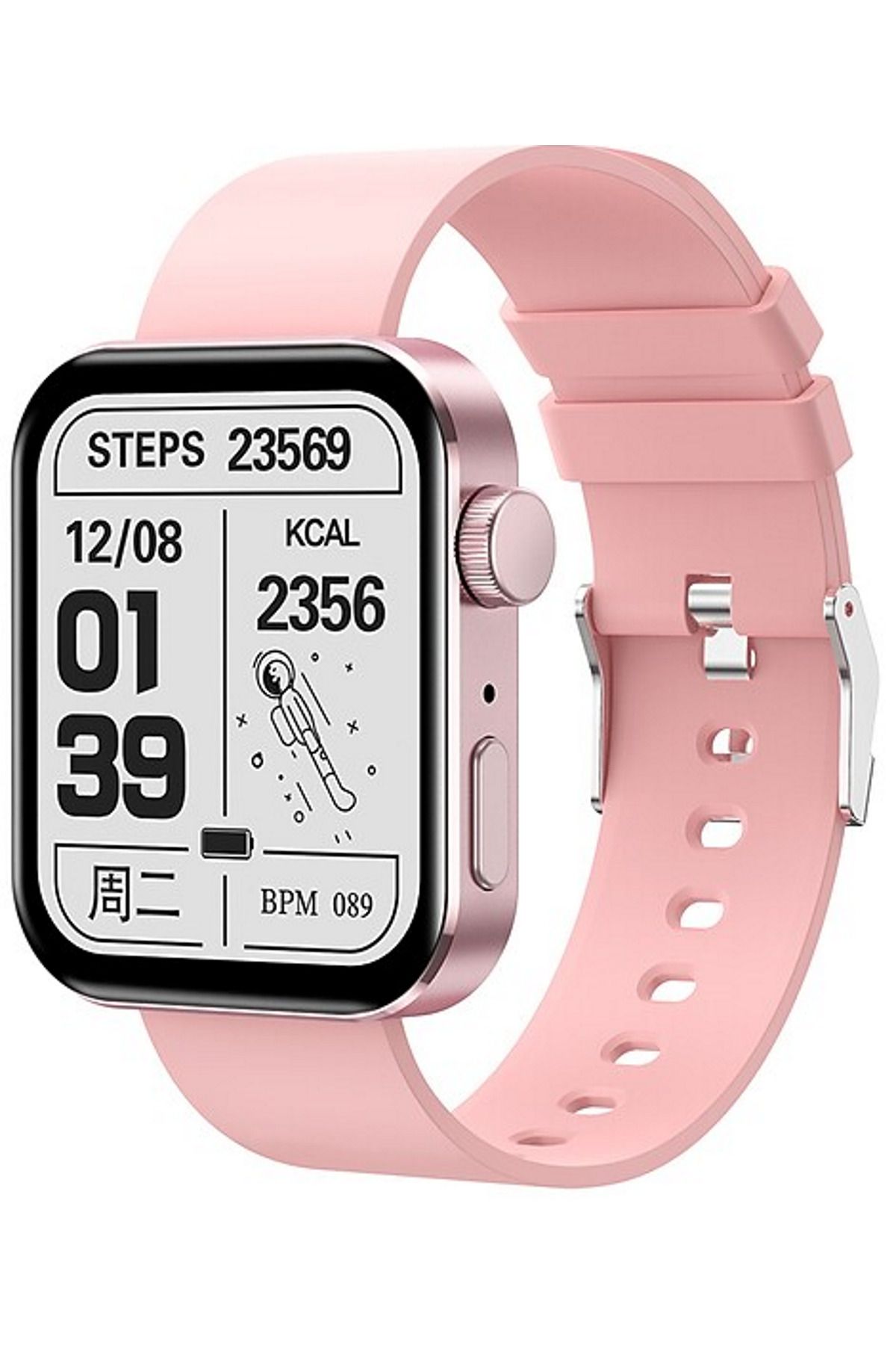 ideal STORE-Ceas SmartWatch Inteligent Class Collection KN200 idealSTORE, Ecran tactil complet 1,72 Inch, Apelar 6