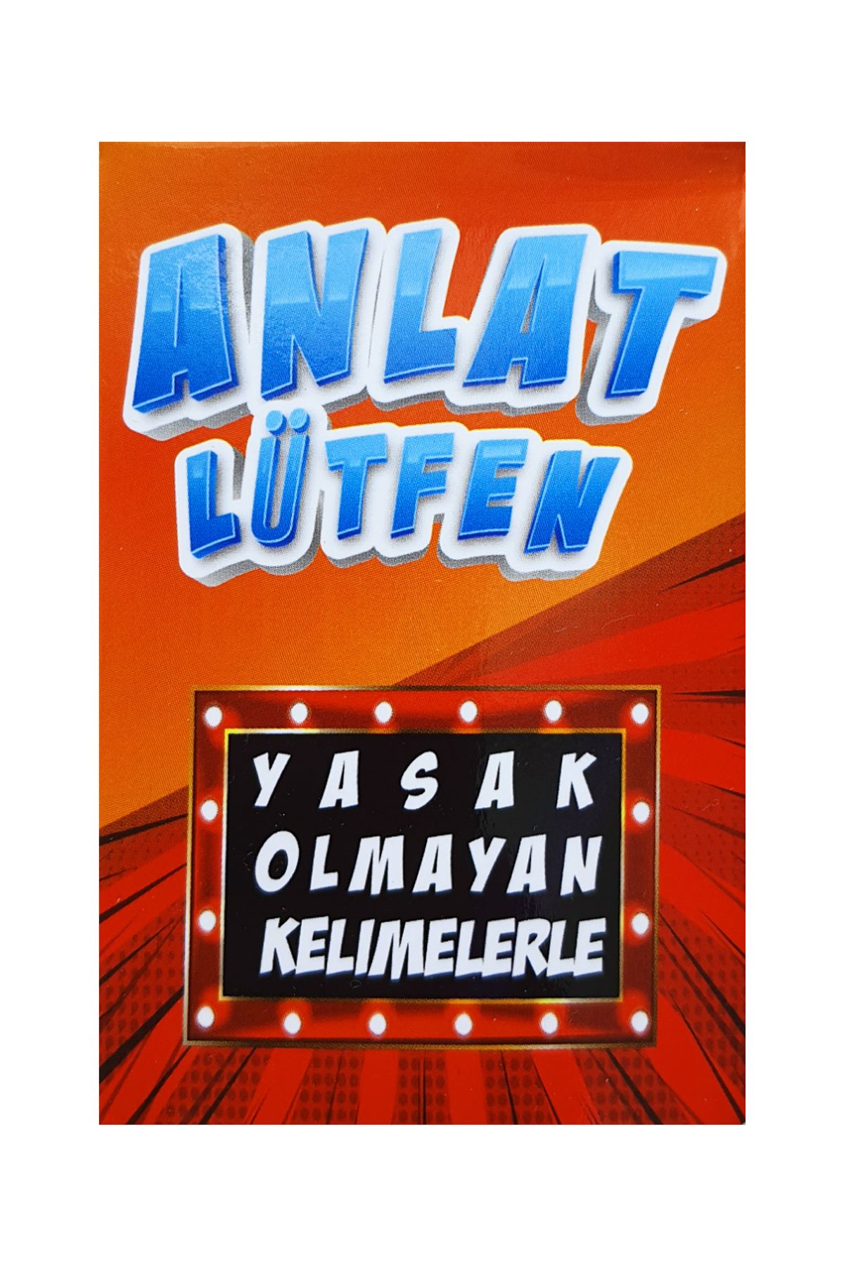 POPKONSOL Anlat Lütfen Kart Oyunu Yasaklı Kelimeler