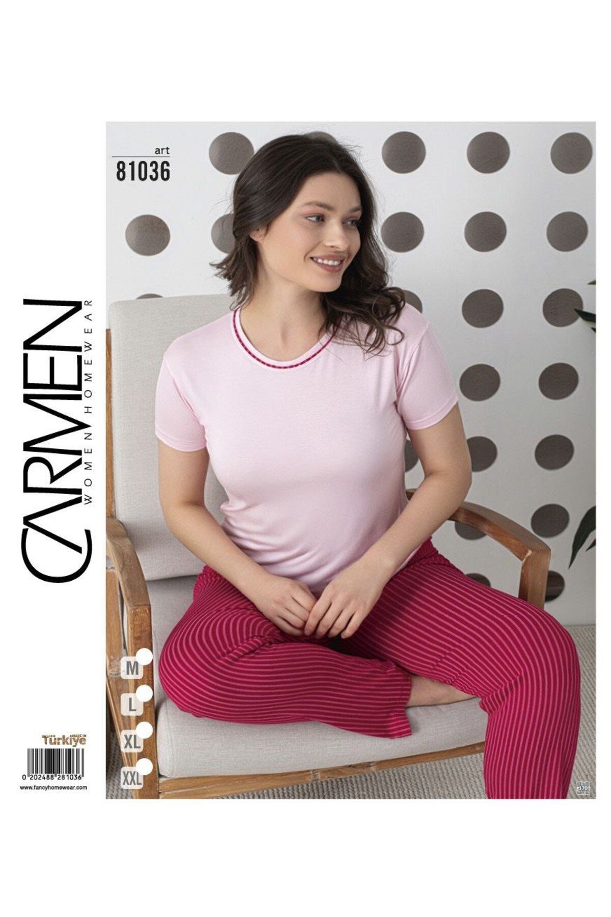 Carmen Kadın pijama takımı