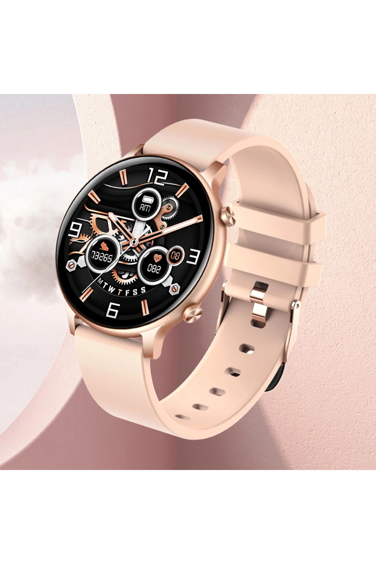 ideal STORE-Ceas SmartWatch Versa idealStore, Dimensiunea Ecran 1.32 inch, Rezistent la Apa, Bluetooth, Monitor 5
