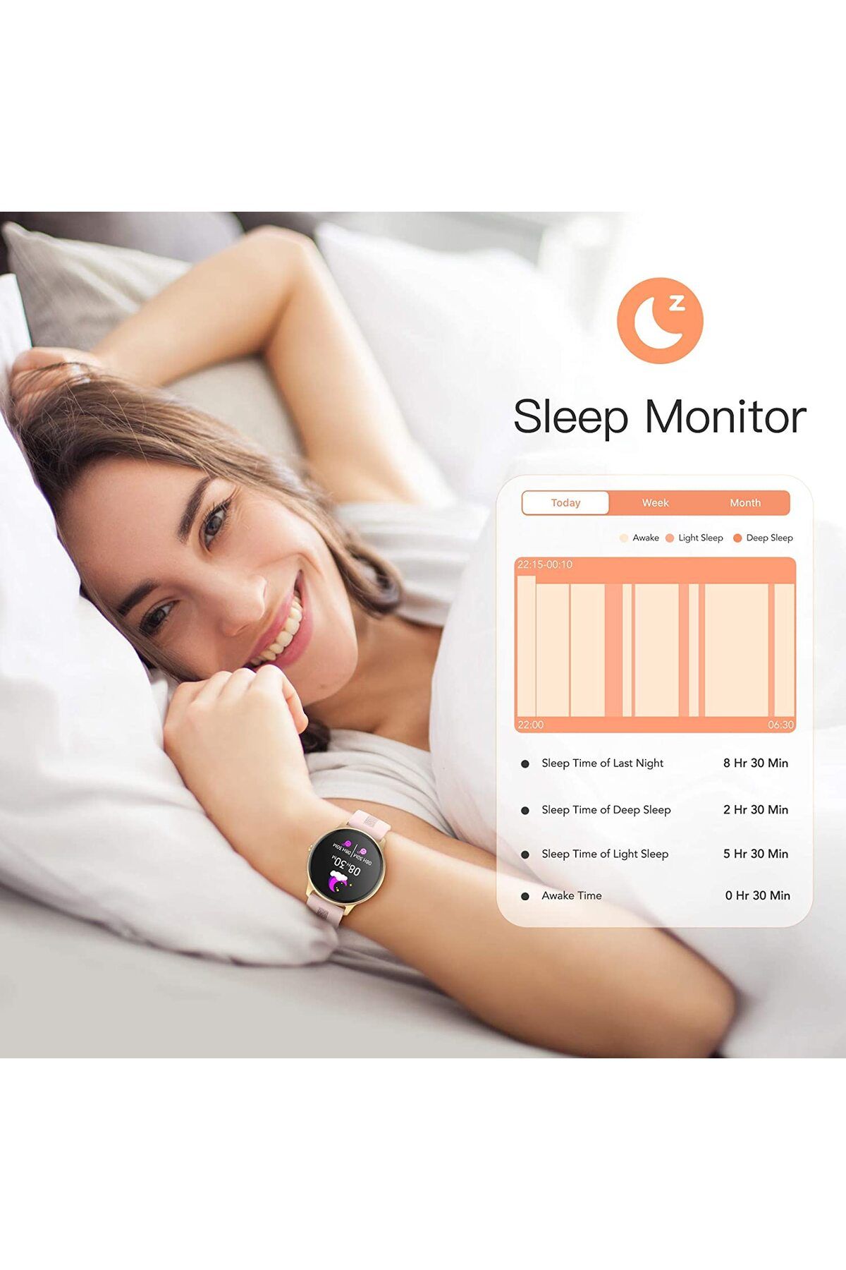 ideal STORE-Smartwatch idealStore Xtreme11, Prognoza Meteo, Preluare Apeluri, Notificari prin Vibrare, Functii m 4