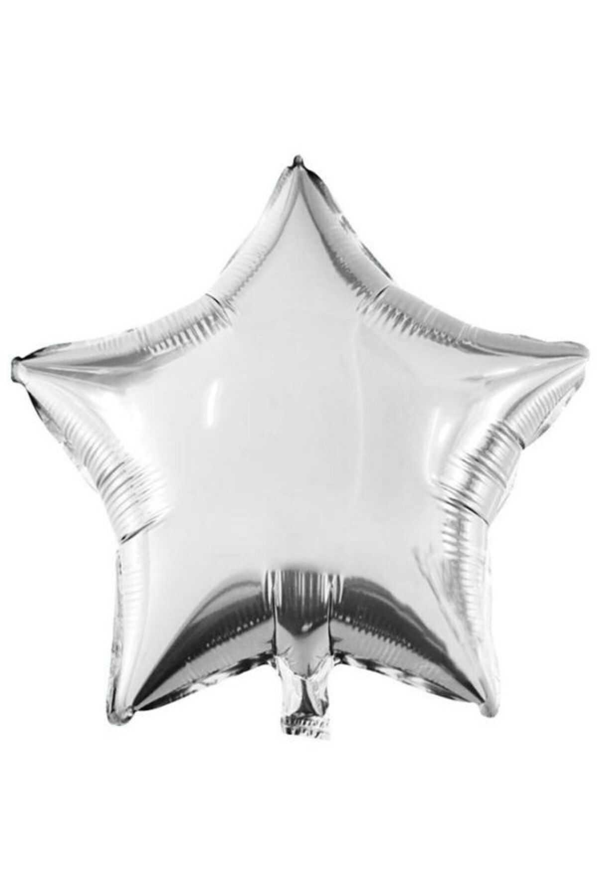 PartiCompany ⭐️ Gümüş Renk Yıldız Şekilli Folyo Balon