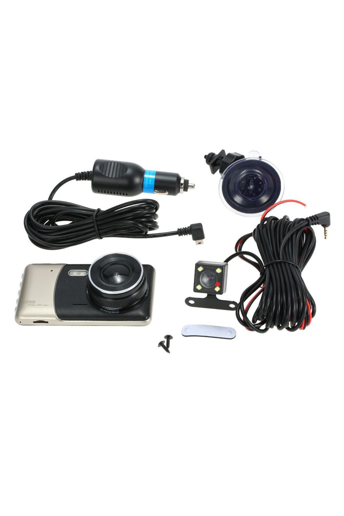 ideal STORE-Set of 2 IdealSTORE DVR car cameras, 3.5 inch Romanian menu, Front and rear view recording, AC function 2