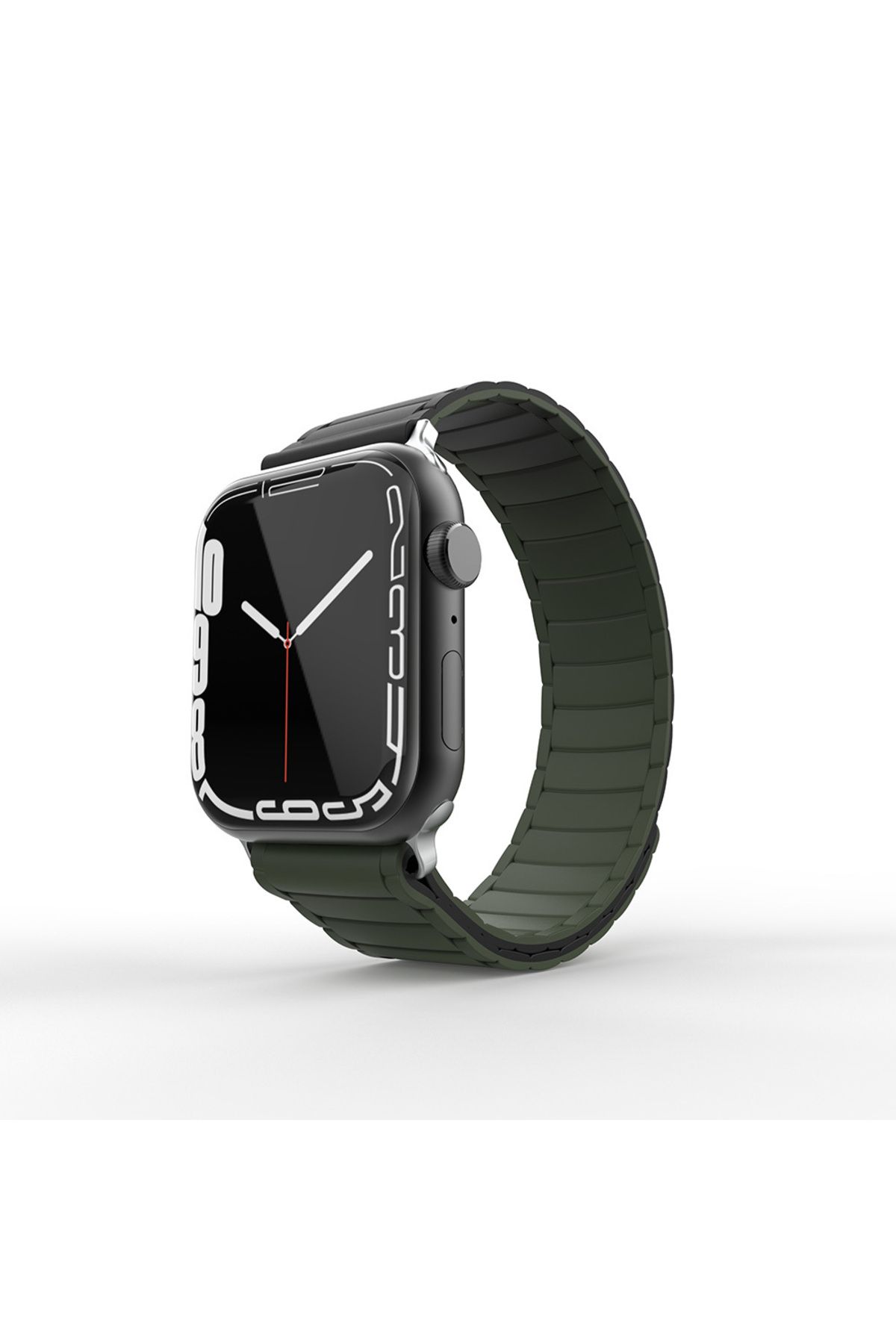 Megafox Teknoloji Apple Watch 42mm Uyumlu Zore KRD-122 Silikon Kordon Strap Kayış
