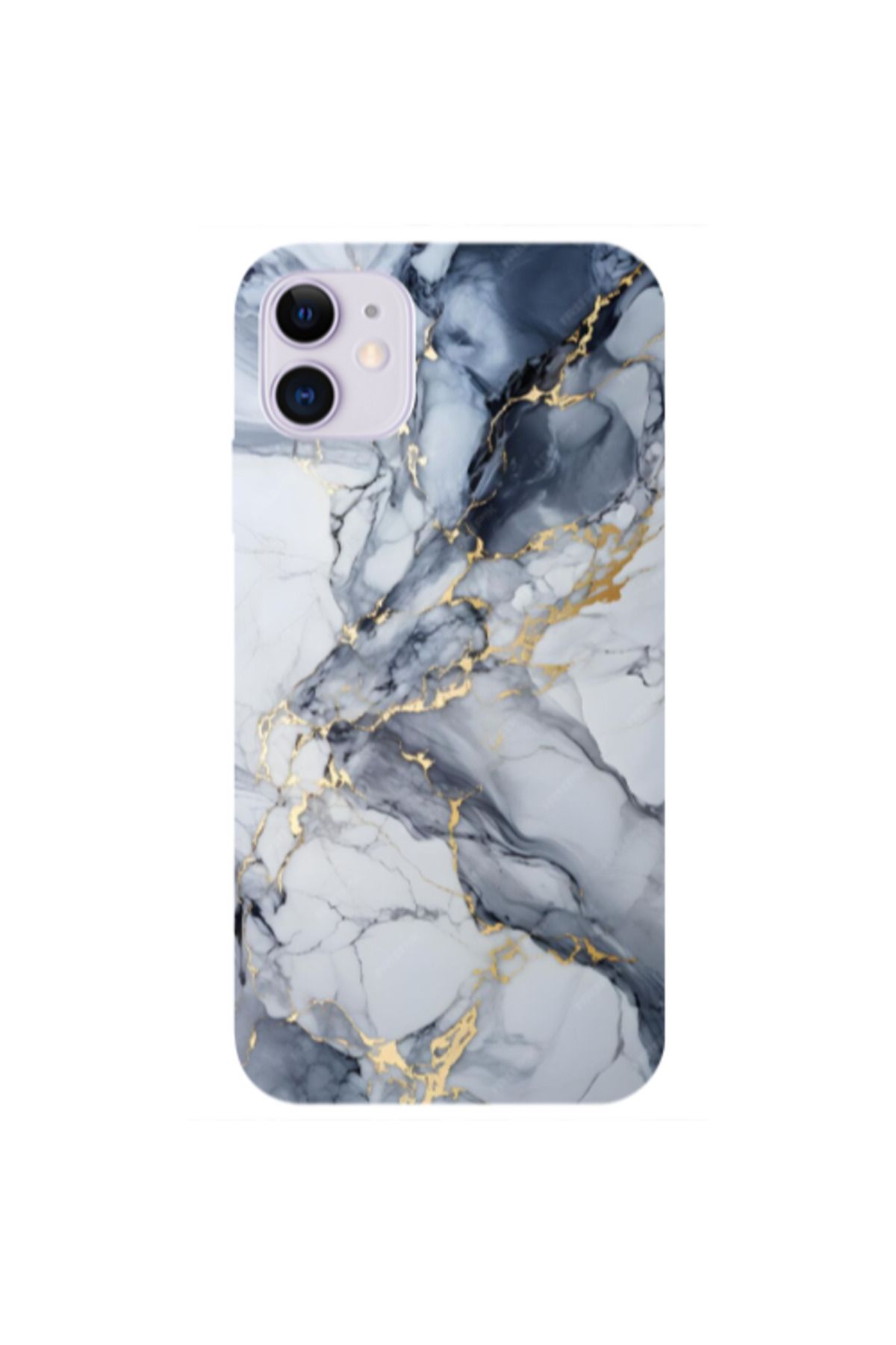 Cach Cach Apple iPhone 11 Altın Gri Transparent Şeffaf Telefon Kılıfı