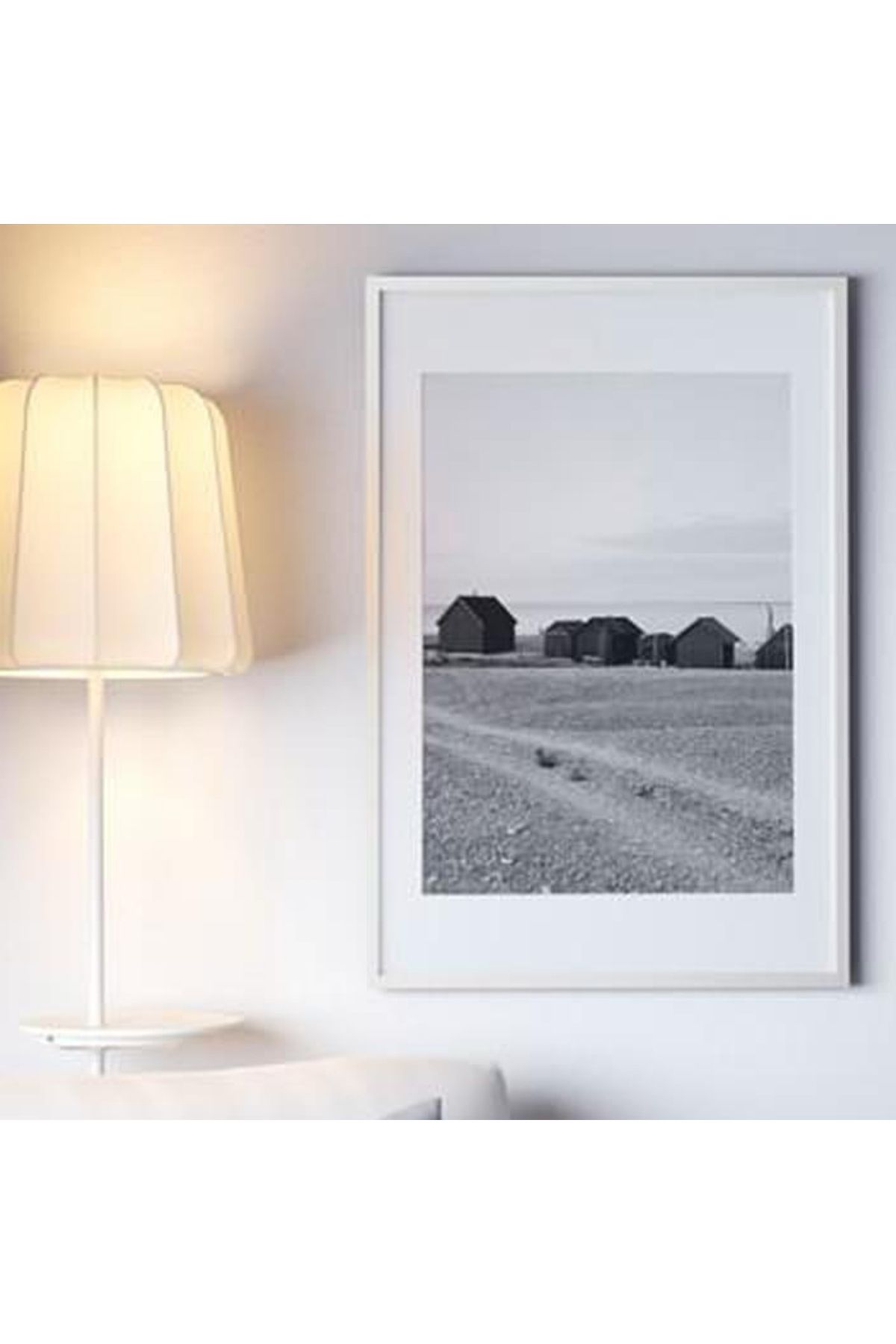 IKEA Ribba Beyaz 61x91 cm Ahşap Kalın Kenarlı Resim Fotoğraf Çerçevesi