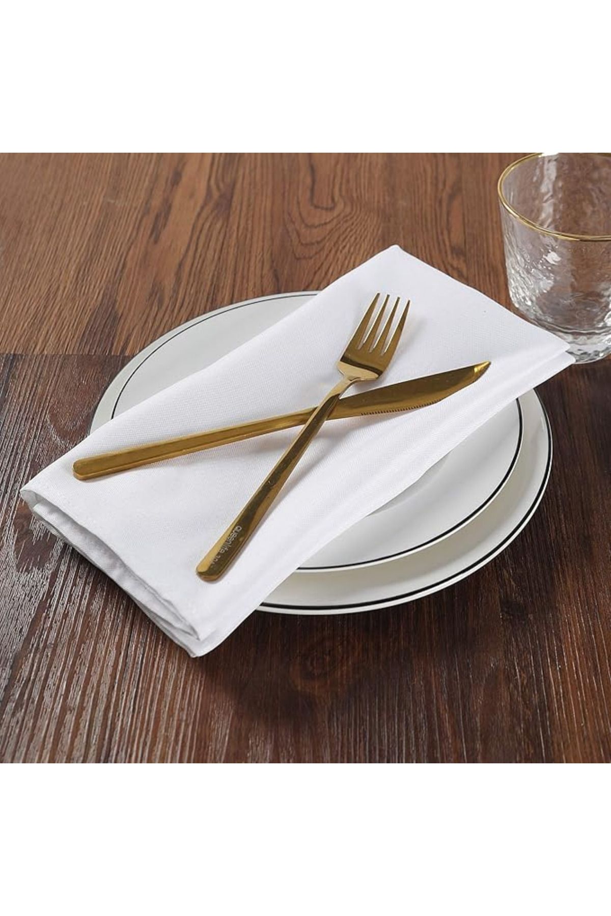soi home 6 ADET Amerikan Servis 40x40 cm Yıkanabilir Yemek Peçeteleri Yumuşak Düğün Partisi Yemek Ziyafeti