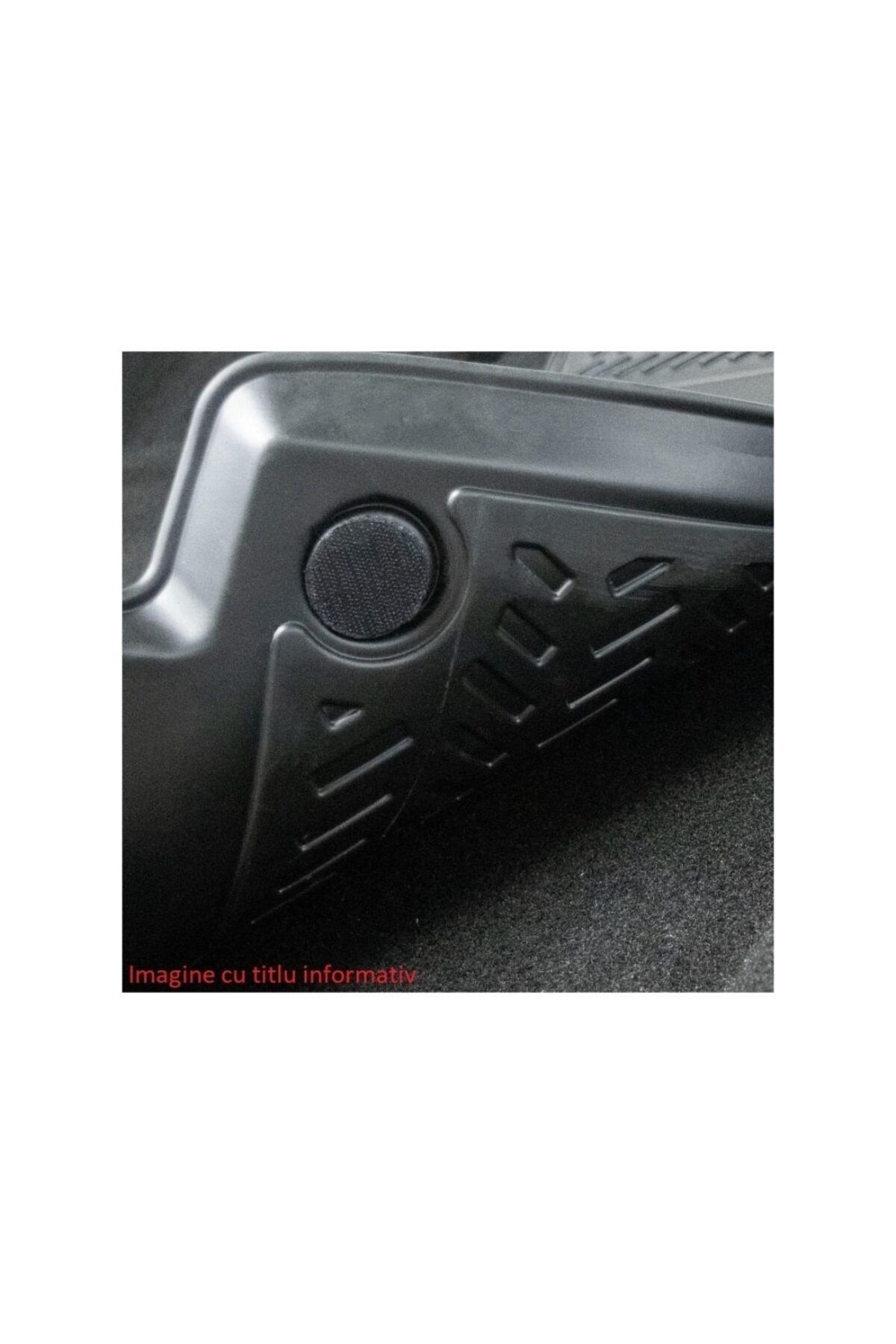 ideal STORE-idealSTORE Rubber Floor Mats compatible with Opel Combo E, for Front 2019->, with Wide Border 2