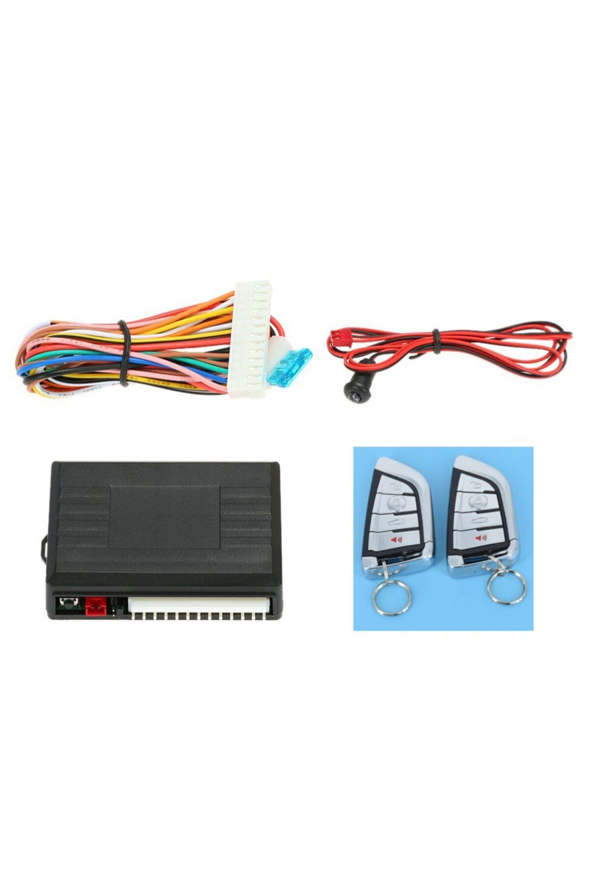 ideal STORE-idealSTORE Remote Control for Central Locking with Output for Siren, Alarm, Disarm, Disarm 1