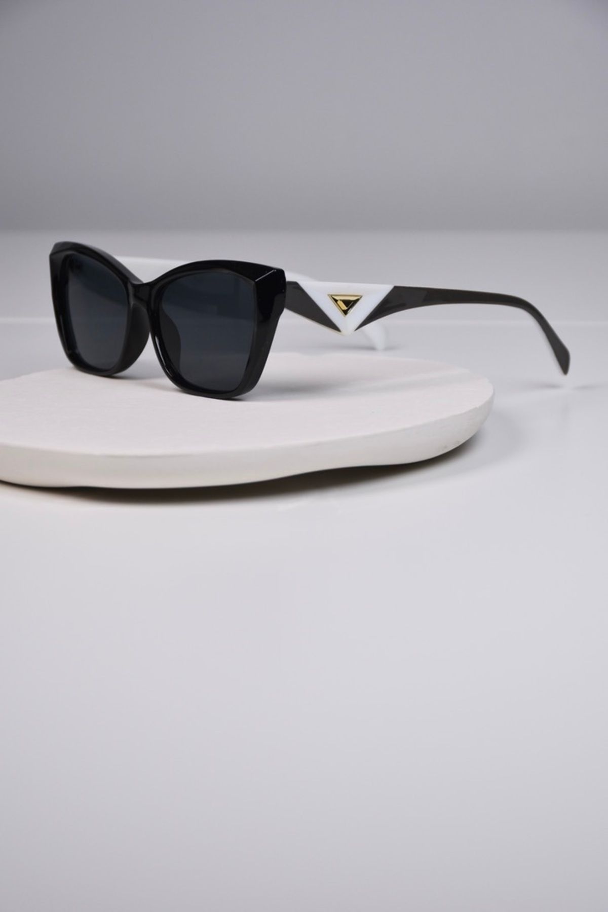 LOOKUP Güneş Gözlüğü Cat Eye Unisex UV400 Korumalı Silme Bezi Ve Kılıf Hediyeli Yeni Sezon