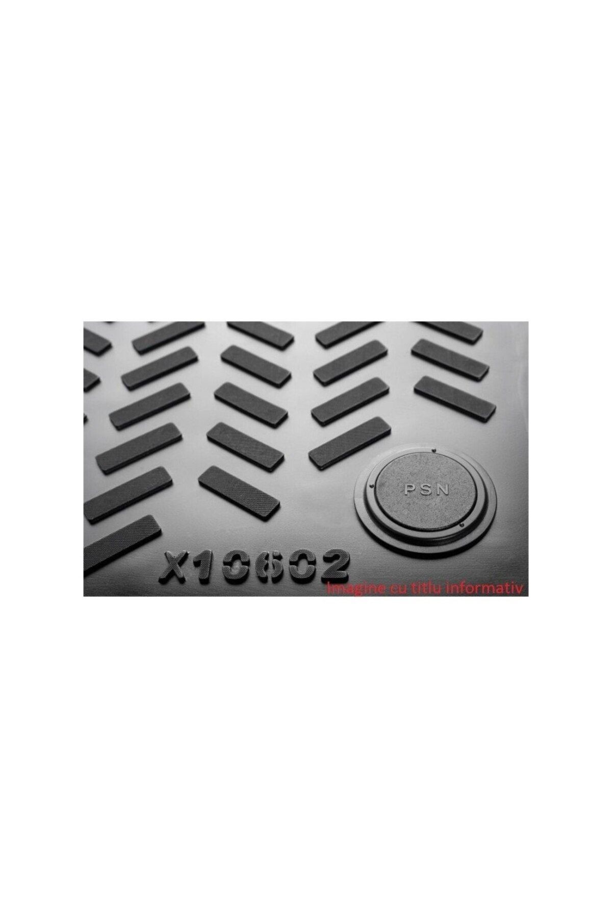 ideal STORE-idealSTORE Rubber Floor Mats compatible with Opel Combo E, for Front 2019->, with Wide Border 5