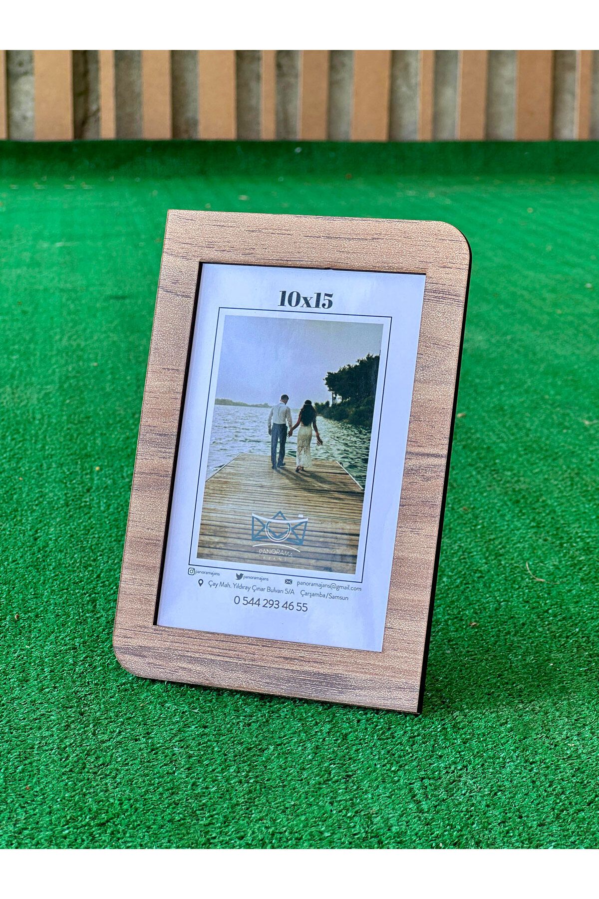 Panorama Ajans 10x15 Ahşap Fotoğraf Çerçevesi
