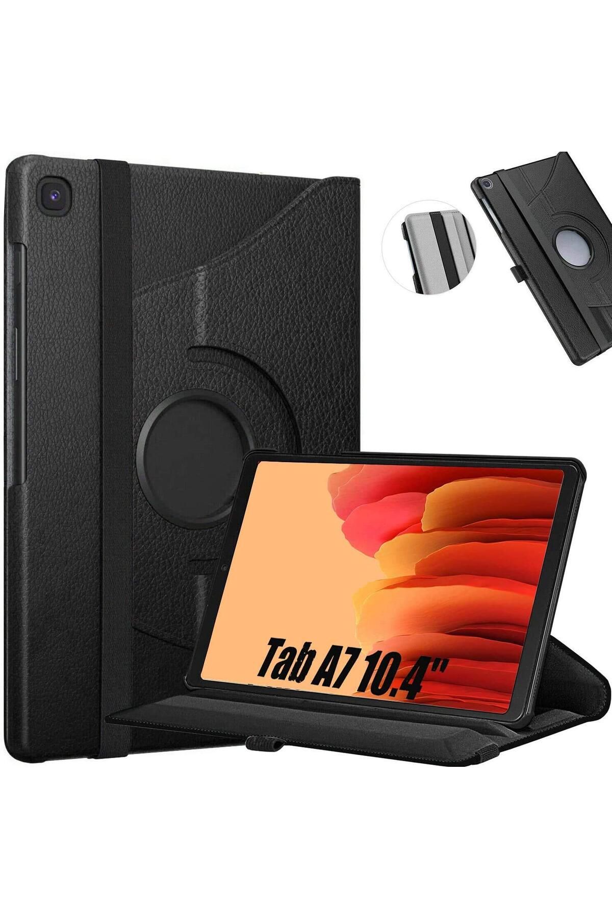 Teknokap Galaxy Tab A7 10.4 T500 (2020) Dönebilen Standlı Kılıf
