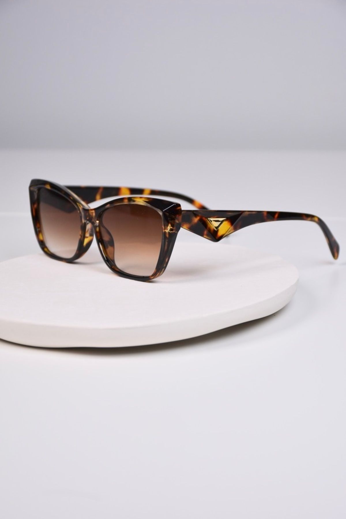 LOOKUP Güneş Gözlüğü Cat Eye Unisex UV400 Korumalı Silme Bezi Ve Kılıf Hediyeli Yeni Sezon