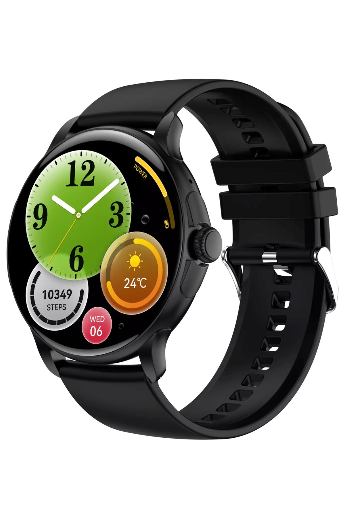ideal STORE-Ceas Smartwatch idealSTORE STMone, Apel Bluetooth, Asistent Vocal, Ecran AMOLED, 100+ Moduri Sport, 1