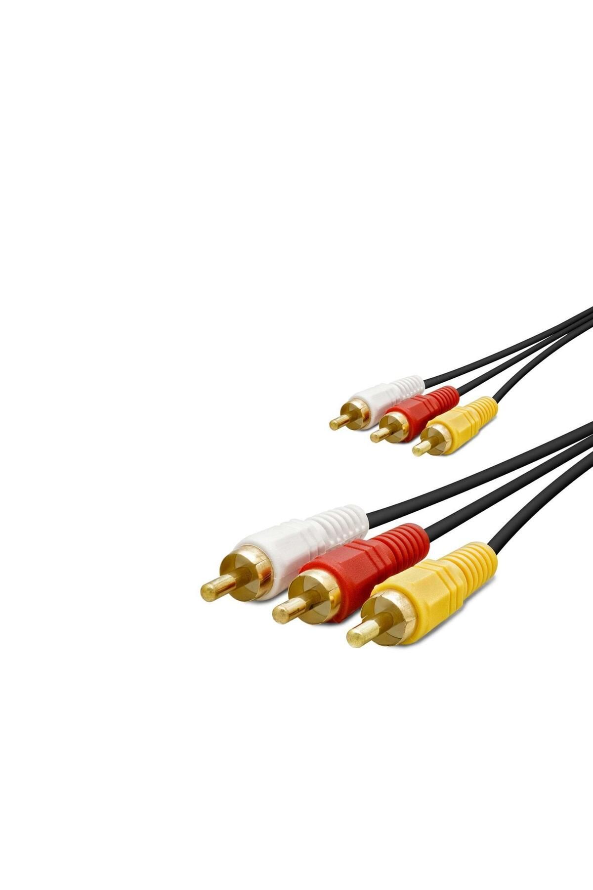Skygo 3Rca Kablo Gold 10M Siyah HDX5057