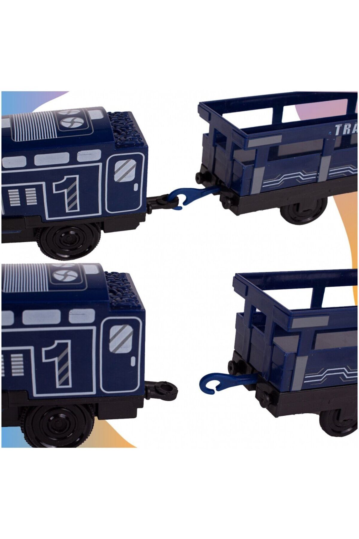 ideal STORE-idealSTORE High Speed ​​Railway Train Electric Circuit, Accessorized with Sounds and Lights, Includes Train 2