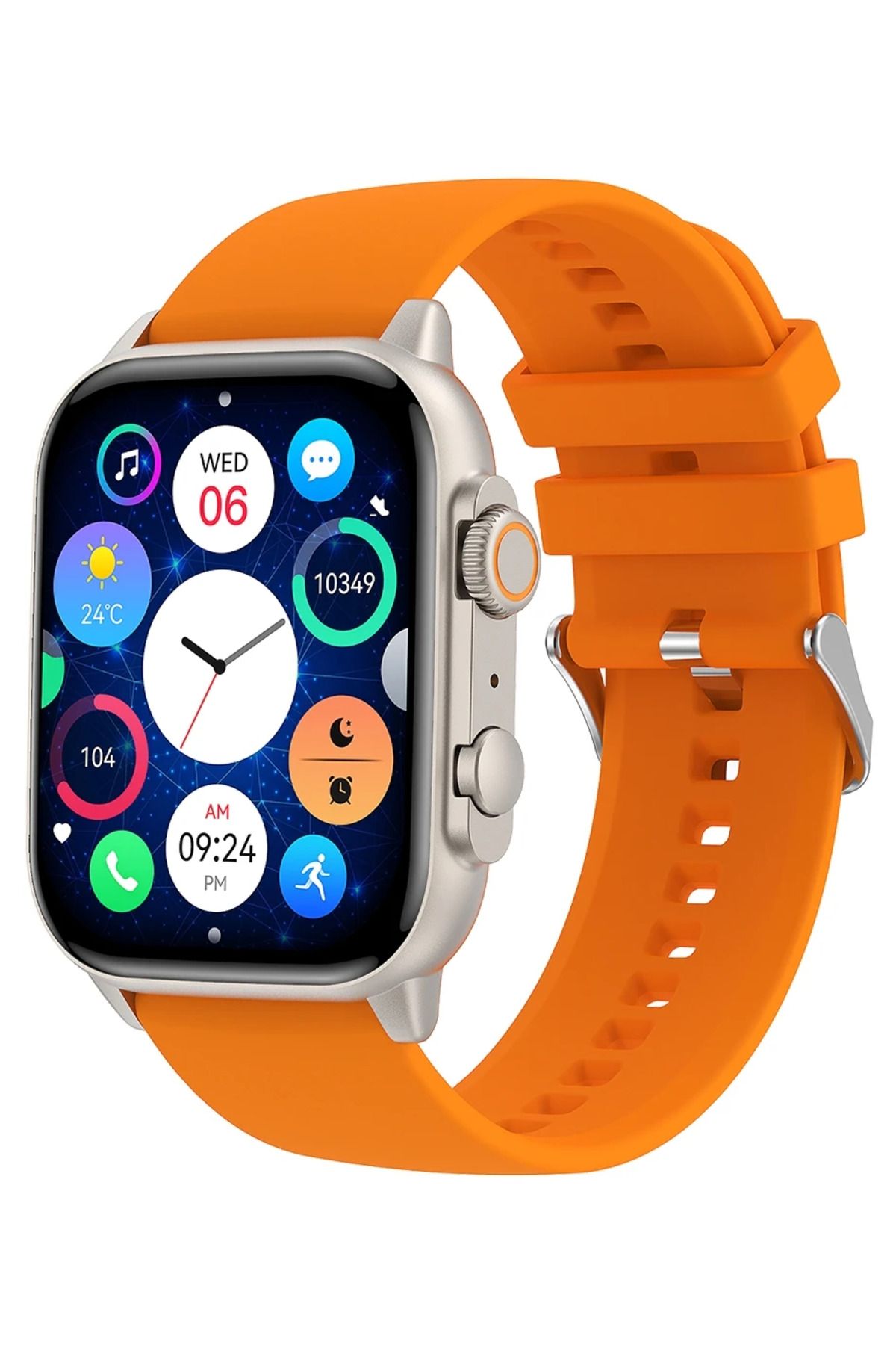 ideal STORE-Smartwatch idealSTORE TESSLA 11 Pro, Ecran AMOLED, Apel Bluetooth cu Difuzor si Microfon, Monitor So 9