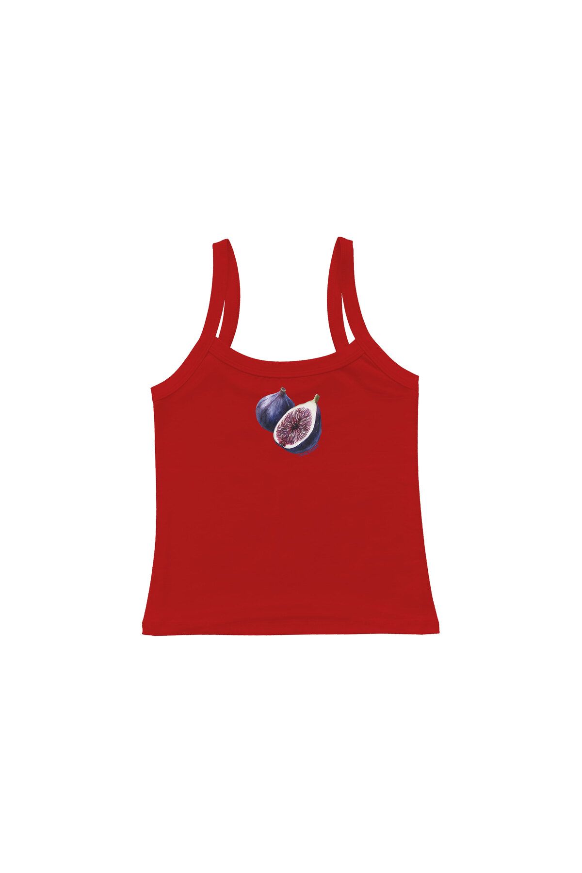 lethestudios Figs Baskılı Askılı Üst