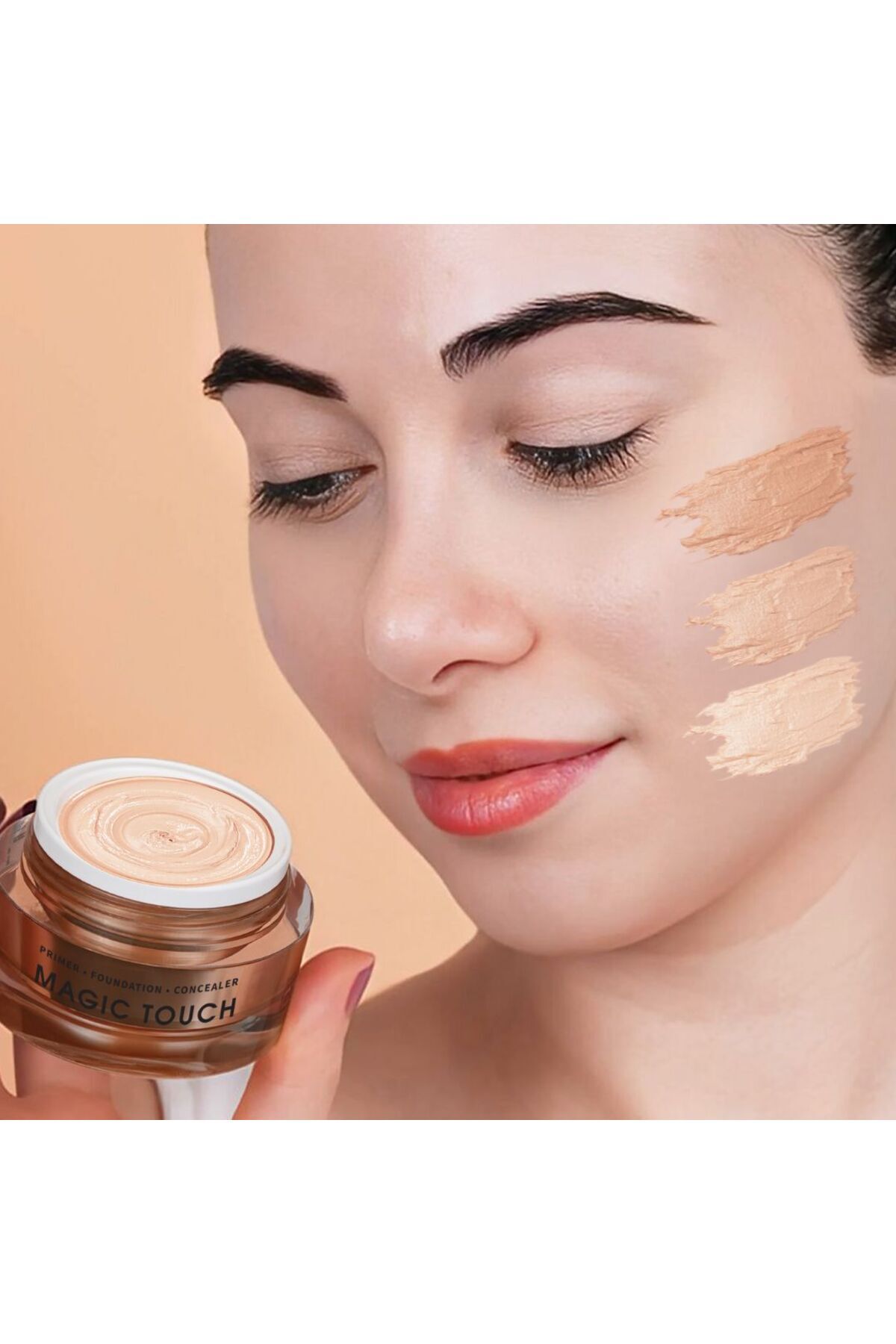 probio balance-Magic Touch, primer, foundation and anti-dark circle with vitamin C, shade Light, Bio Balance, 30 ml 6