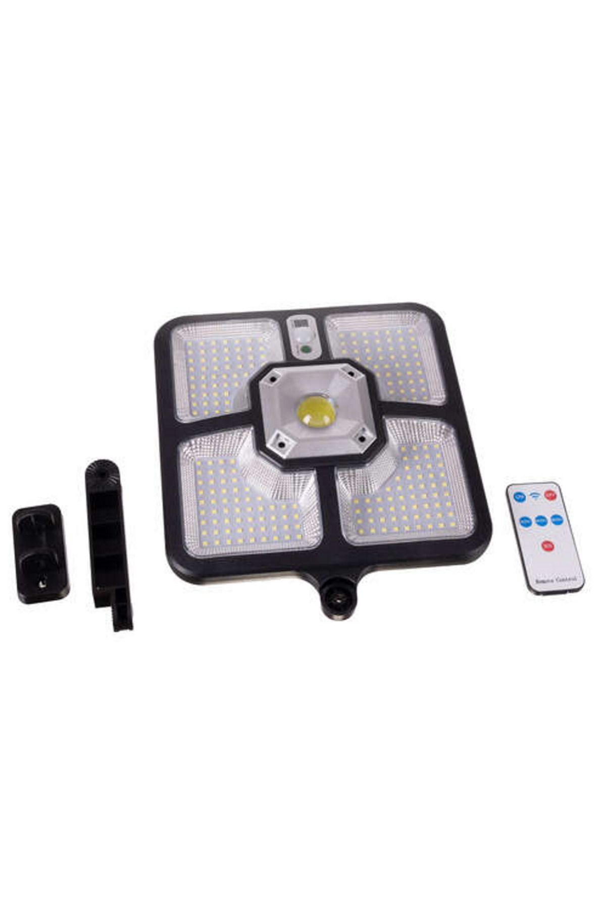 ideal STORE-Solar Lamp with Remote Control idealSTORE, Dimensions 36.5 x 23 x 4.5 cm, Composed of 4 segments of 5 5