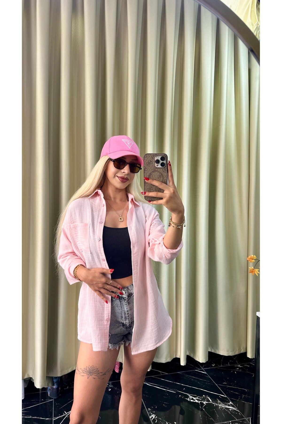 Dilara Kavraal Butik Müslin Gömlek