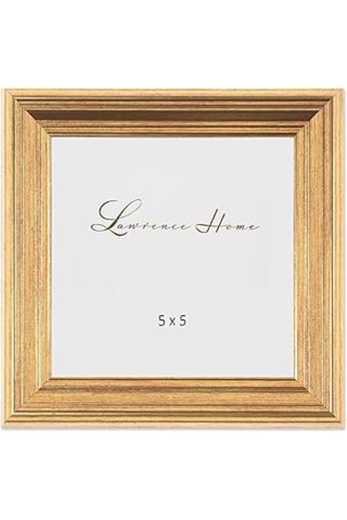 Mu Art Ahşap Lawrence Frames 5 X 5 Sutter Cilalı Altın Resim Çerçevesi