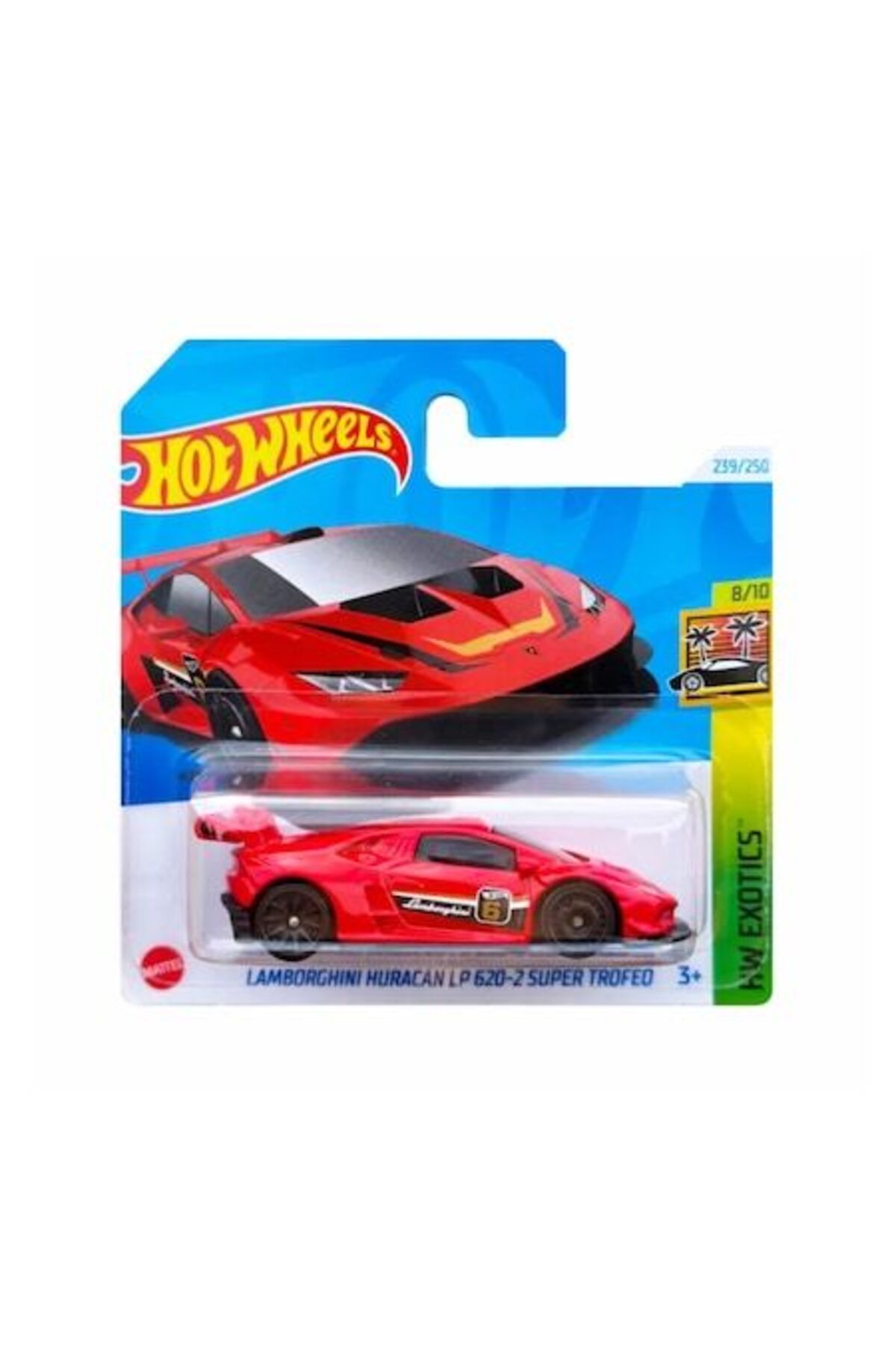 Lamborghini Huracan LP 620-2 Super Trofeo, roșu, 1:64