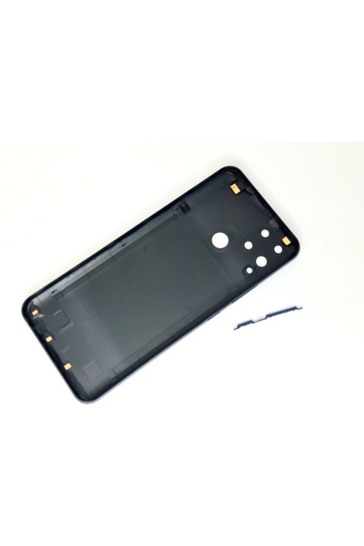 AXYA Oppo Realme C15 kasa Arka Pil Batarya Kapağı Mavi